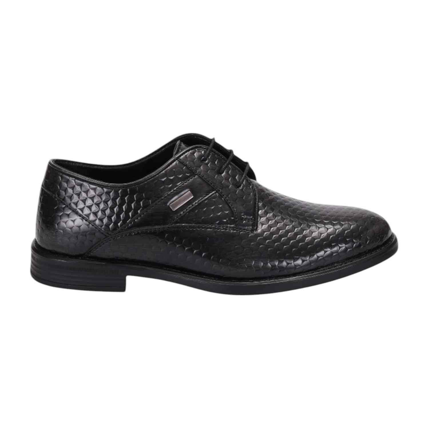 Men Black Formal Shoes Lace Up