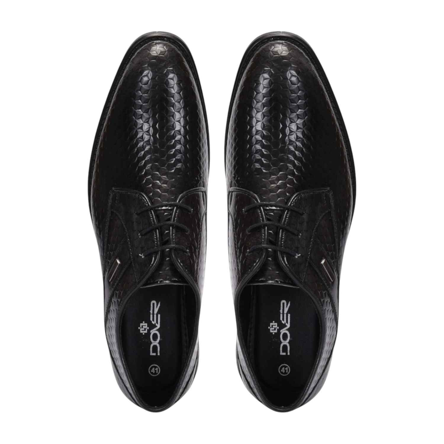 Men Black Formal Shoes Lace Up