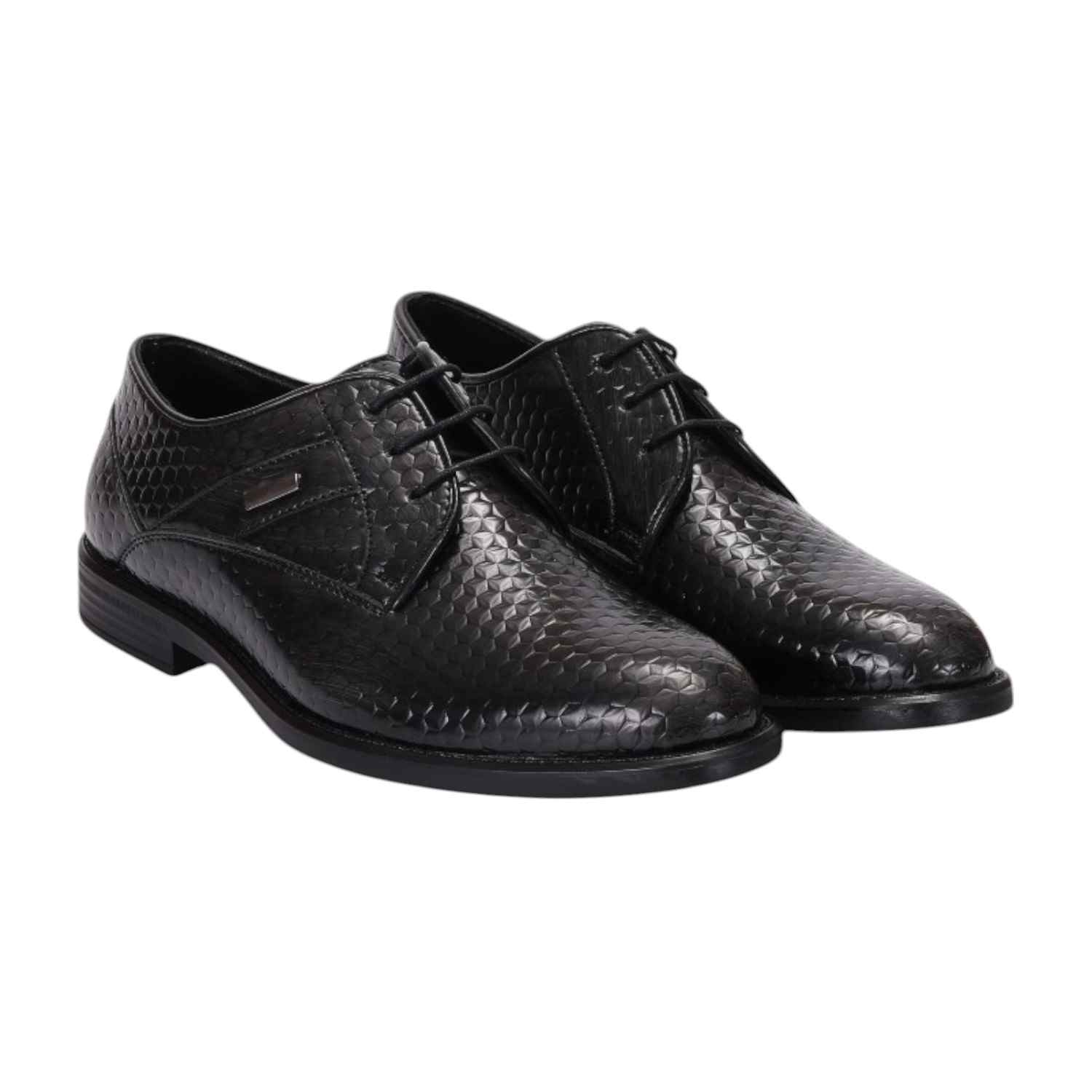 Men Black Formal Shoes Lace Up