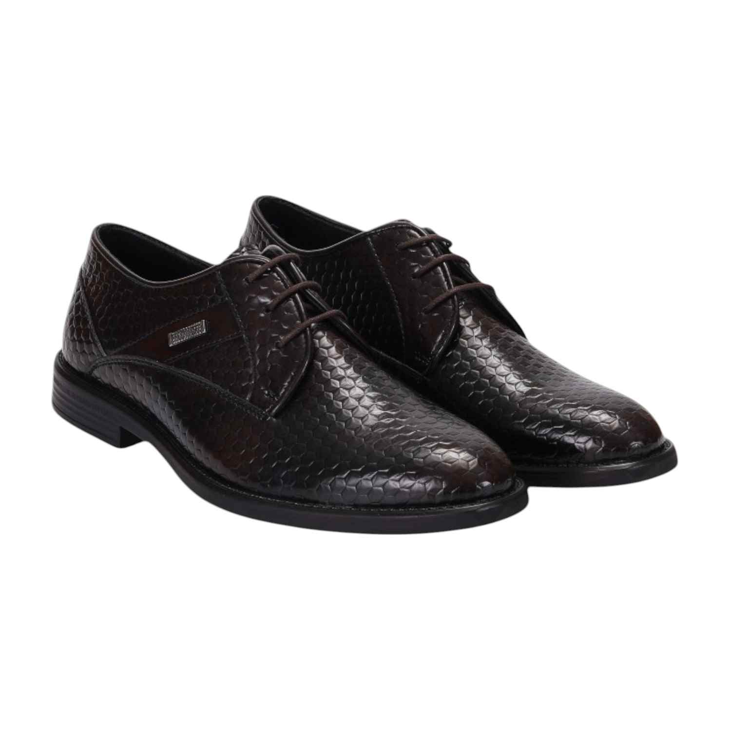 Men Brown Formal Shoes Lace Up