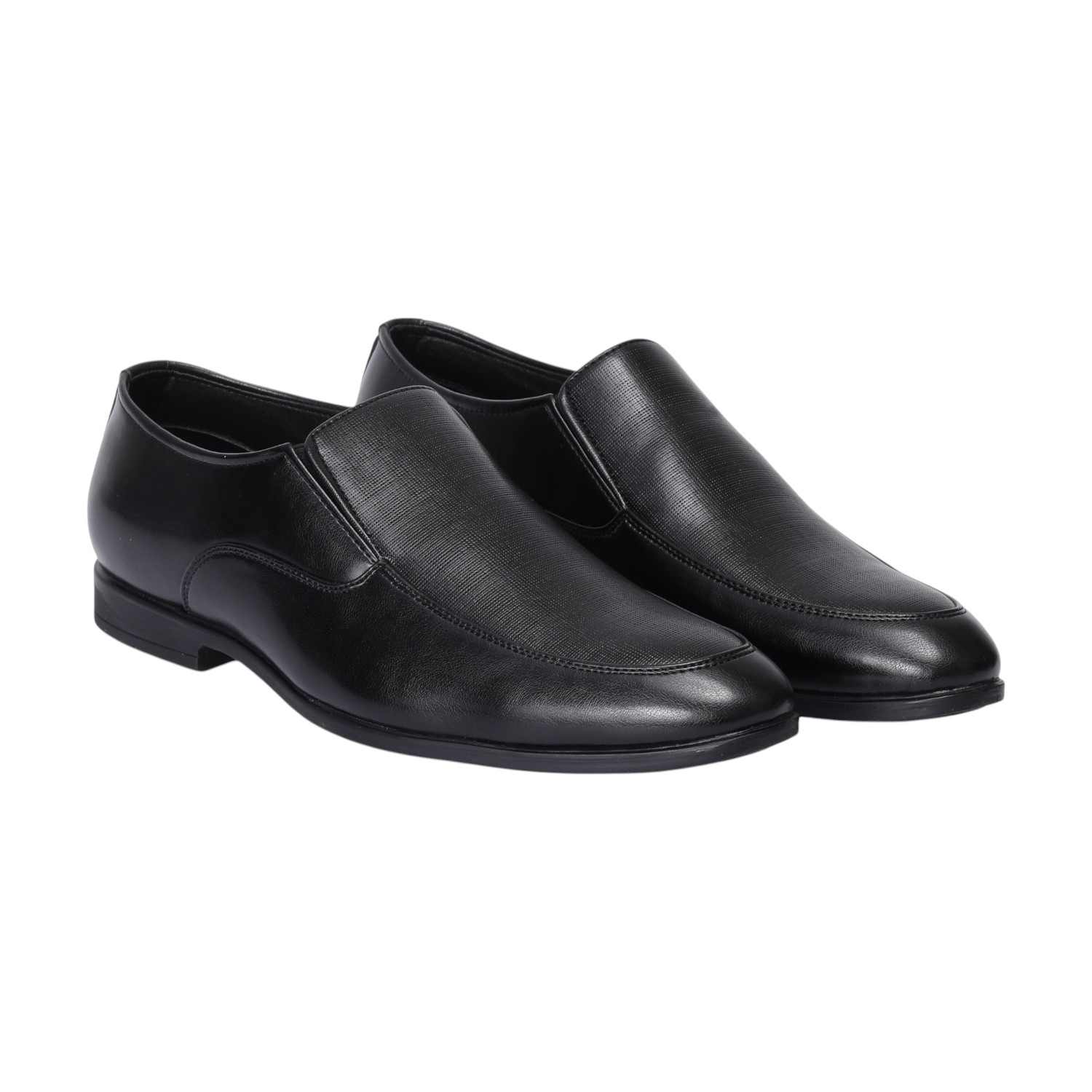 Men Black Formal Shoes Slip On | Centro Shoes & More