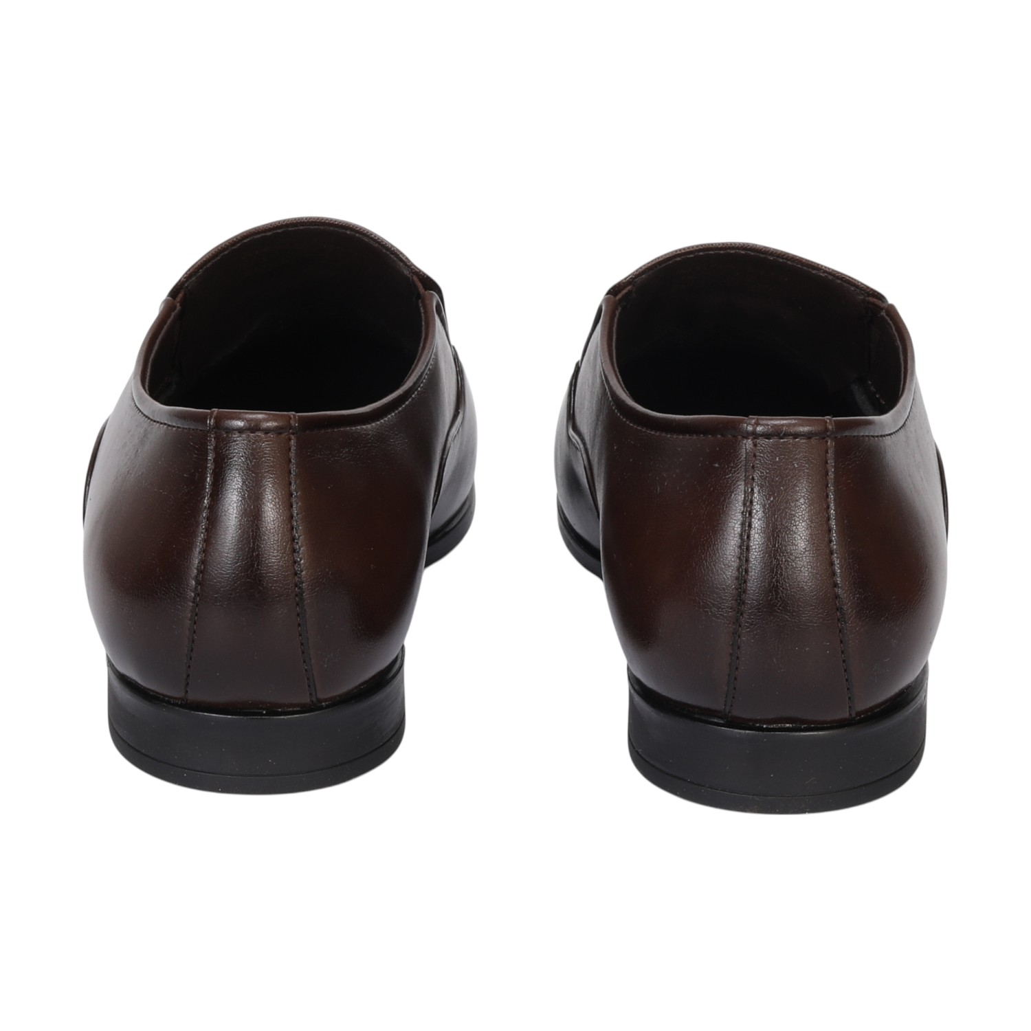 Men Brown Formal Shoes  Slip On