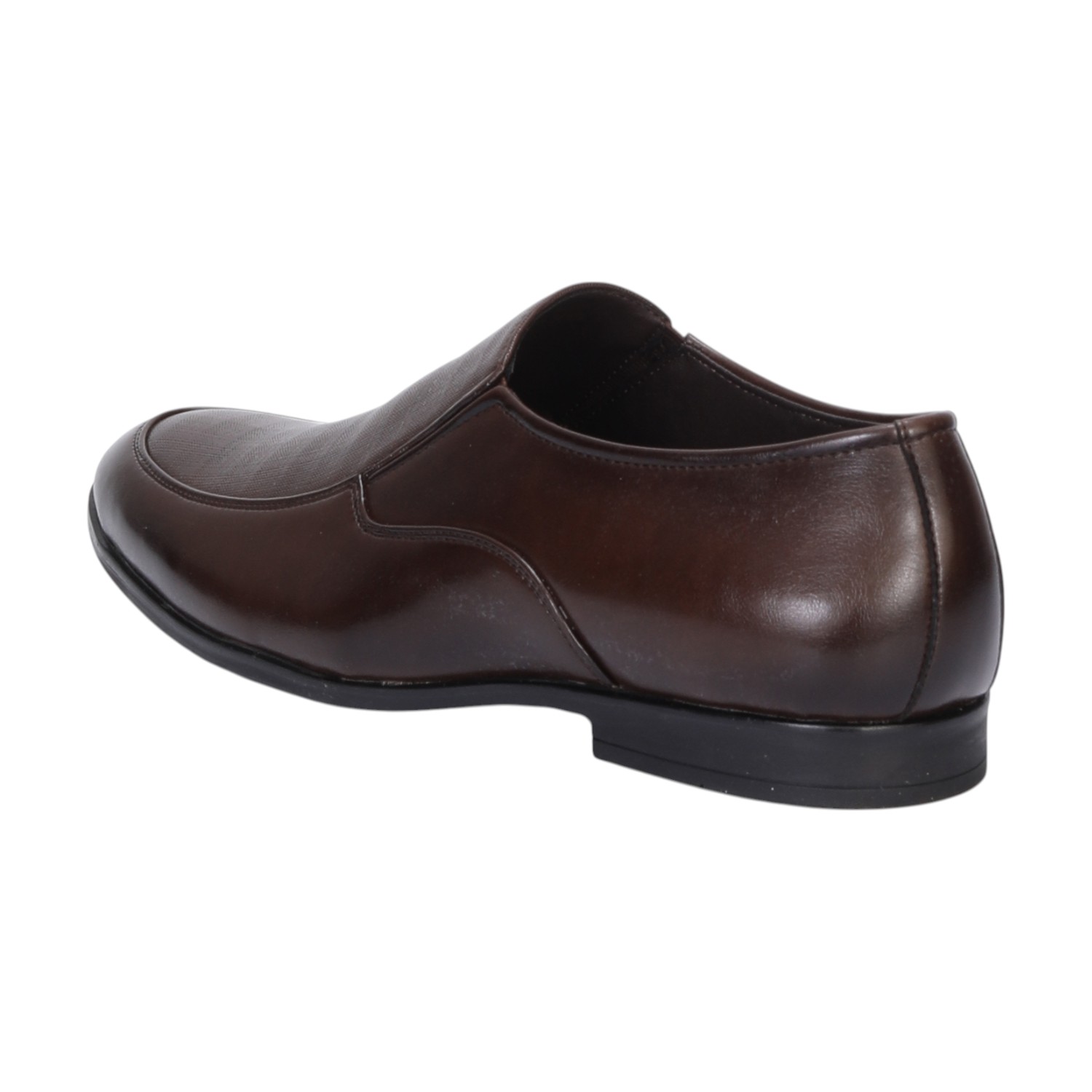Men Brown Formal Shoes  Slip On