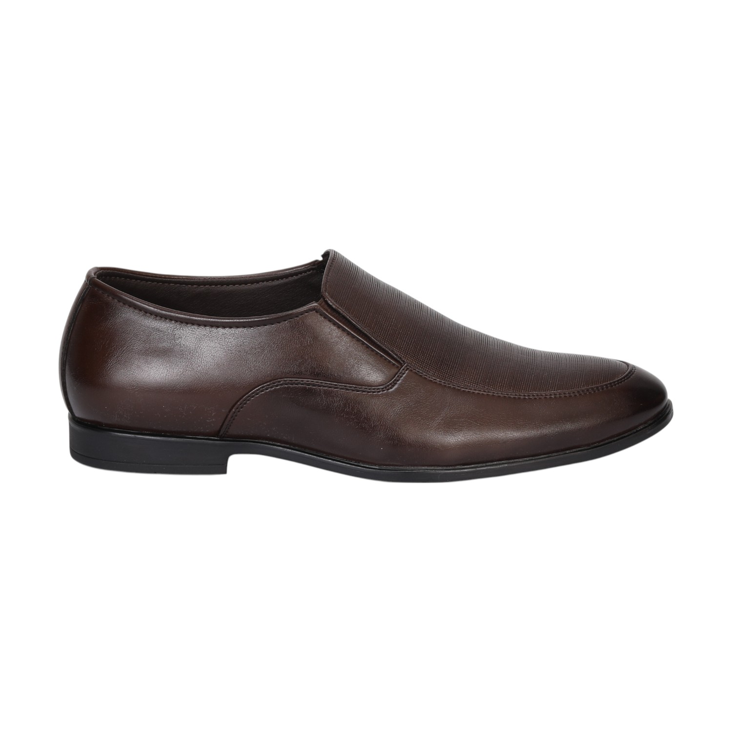 Men Brown Formal Shoes  Slip On