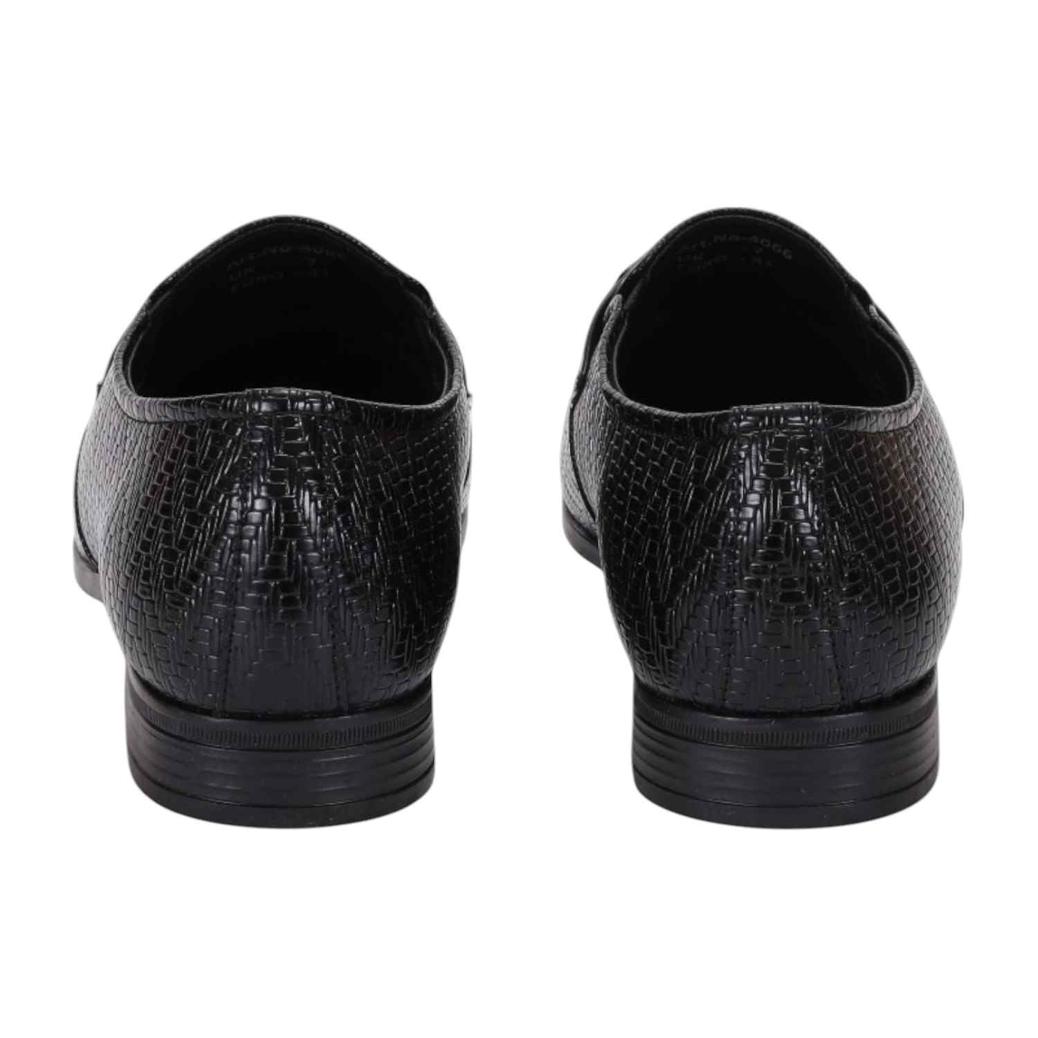 Men Black Formal Shoes Slip On