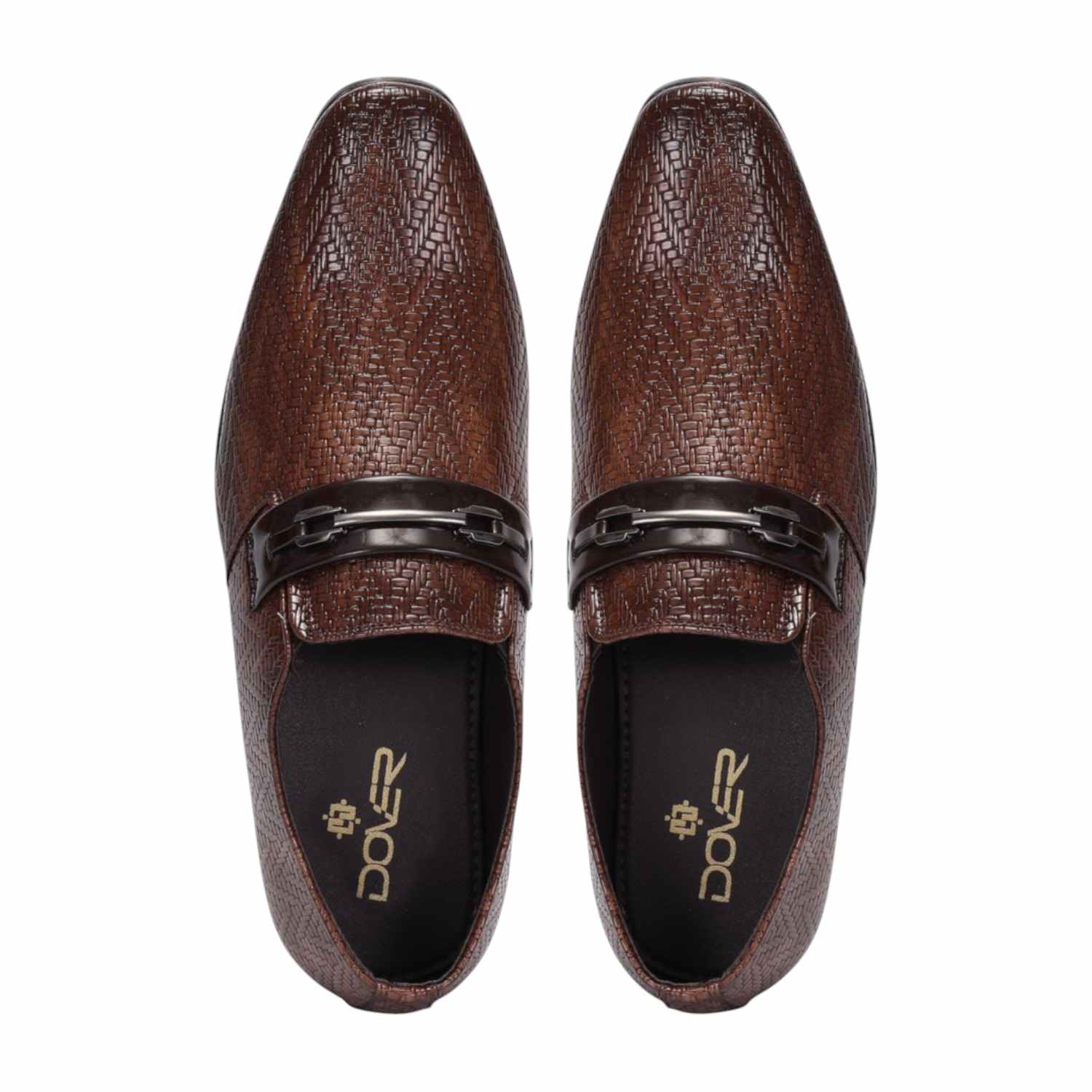 Men Brown Formal Shoes Slip On