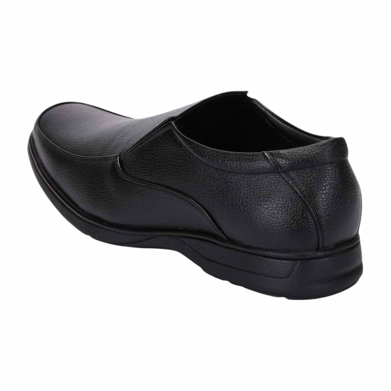 Men Black Formal Shoes Slip On