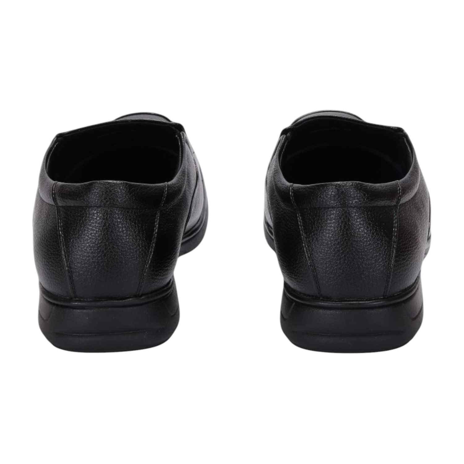 Men Black Formal Shoes Slip On