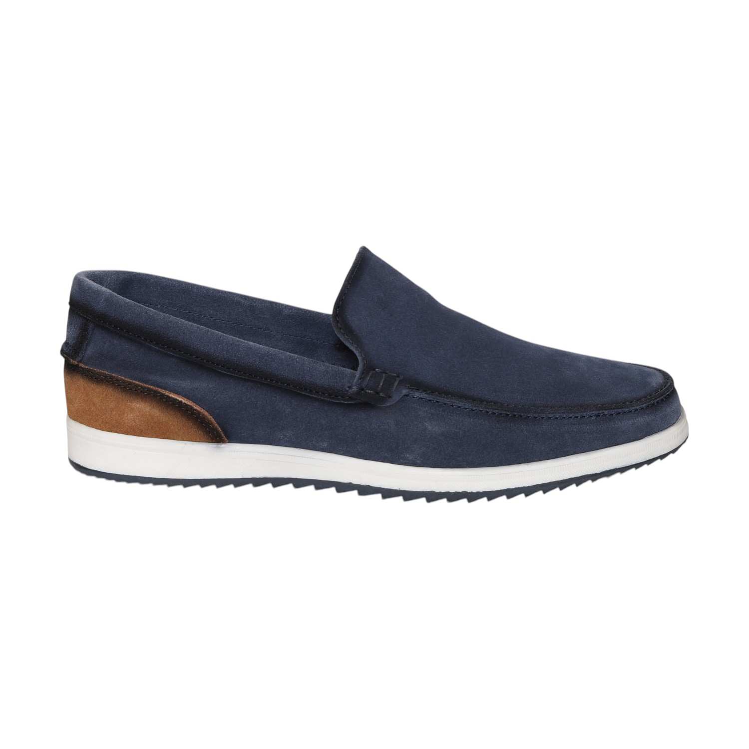 Men Blue Casual Shoes  Slip On