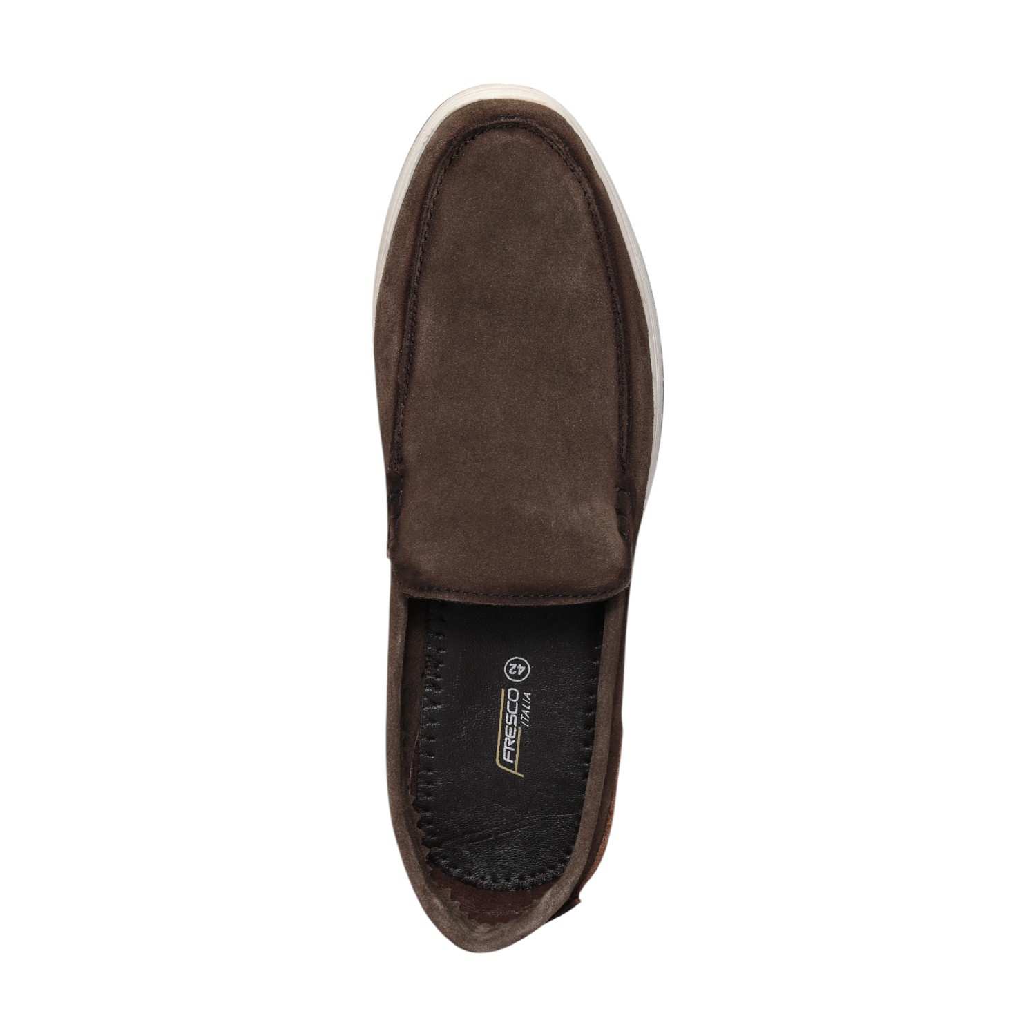 Men Brown Casual Shoes  Slip On
