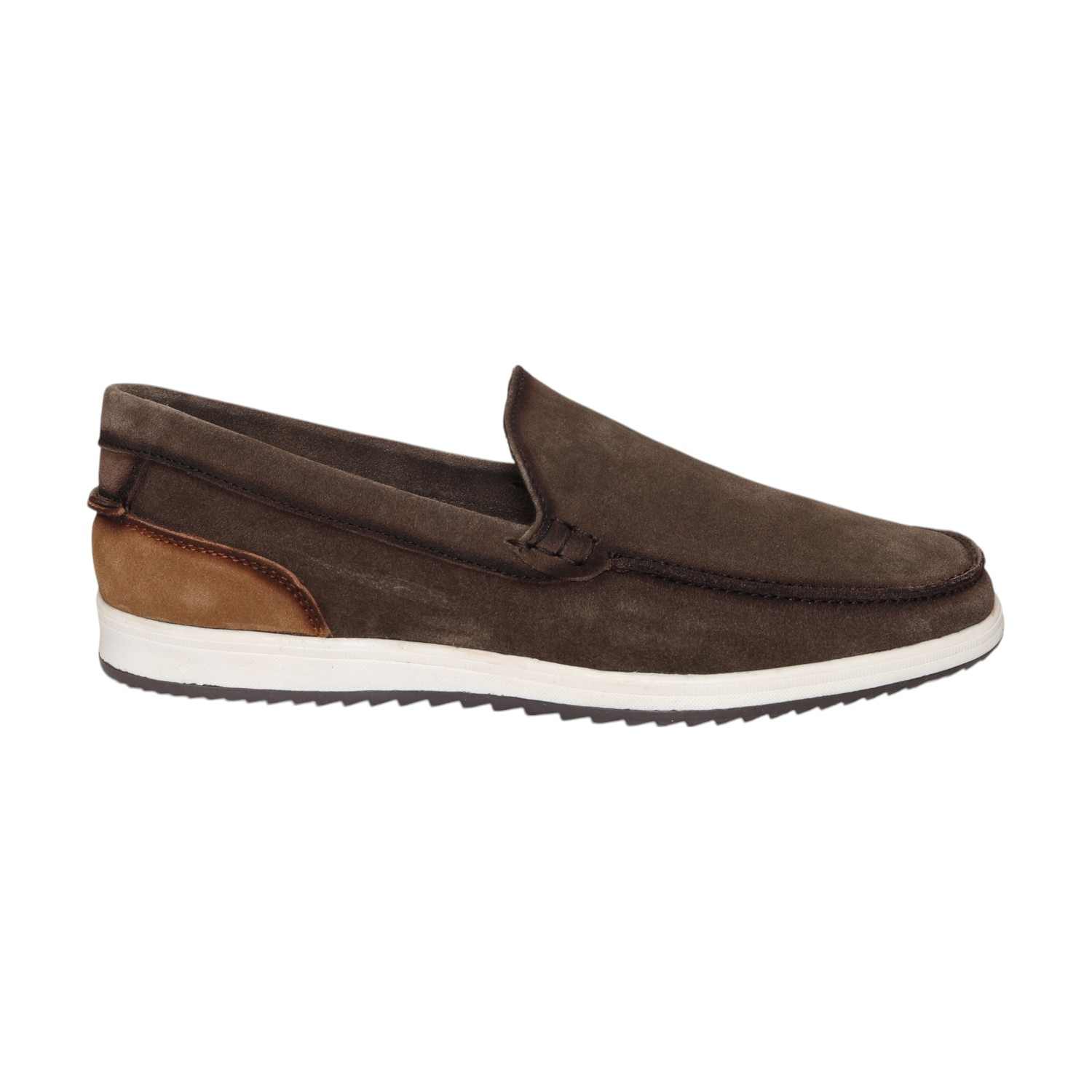 Men Brown Casual Shoes  Slip On