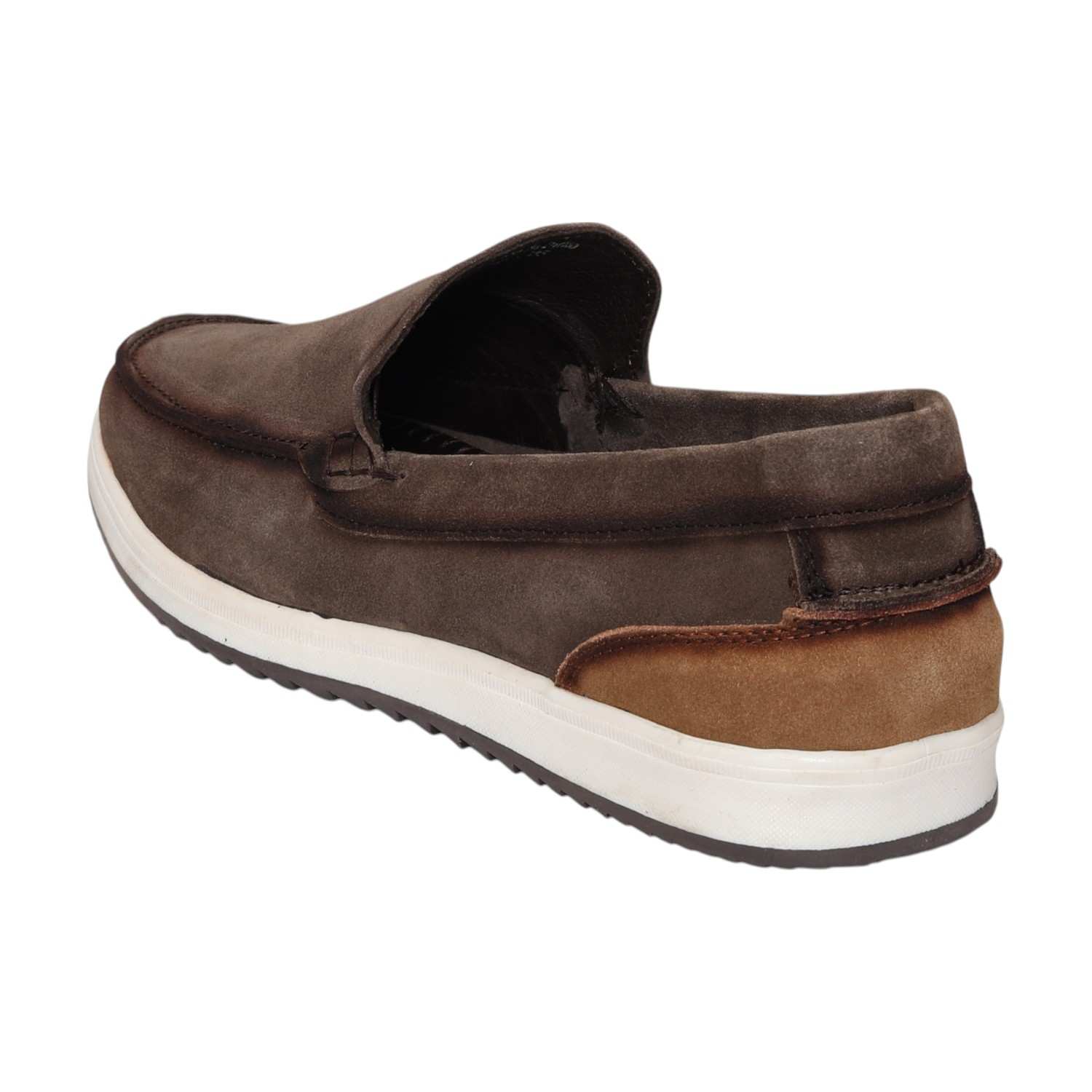 Men Brown Casual Shoes  Slip On