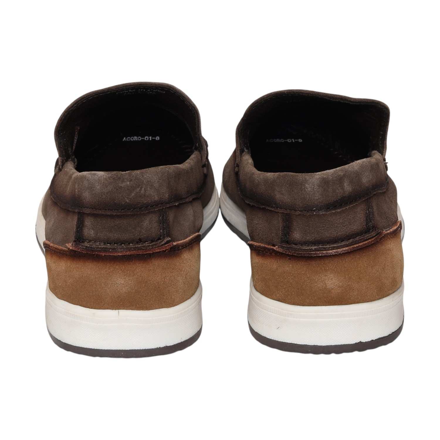 Men Brown Casual Shoes  Slip On