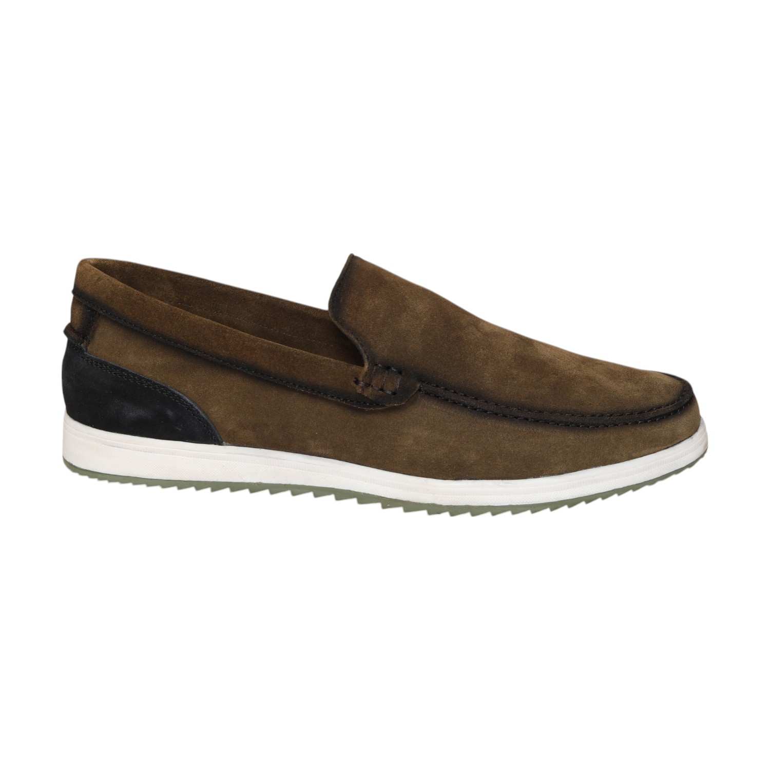 Men Olive Casual Shoes  Slip On