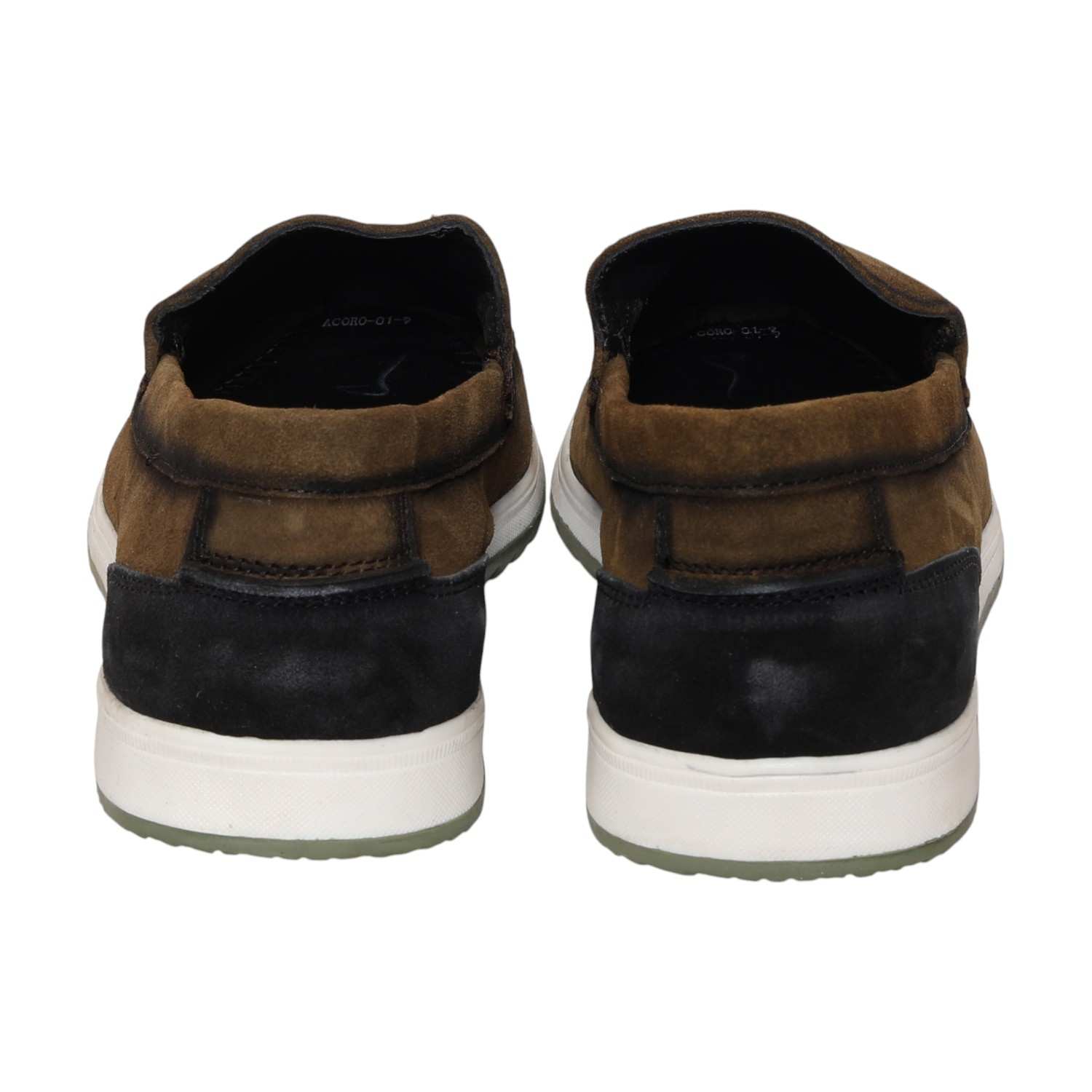 Men Olive Casual Shoes  Slip On