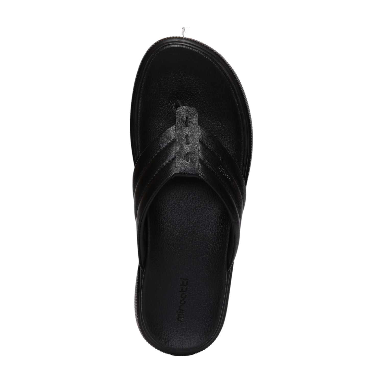 Men Black Thong Sandals – Sleek & Comfortable