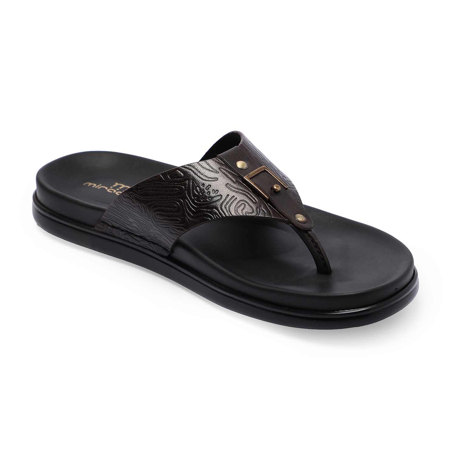 Brown Comfort Chappal for Men