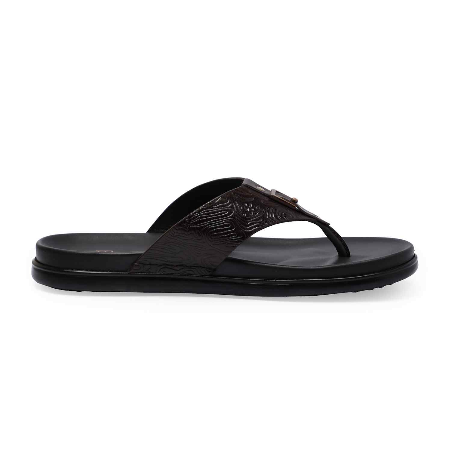 Brown Comfort Chappal for Men