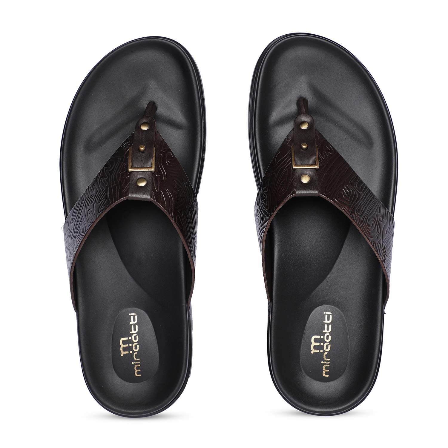 Brown Comfort Chappal for Men