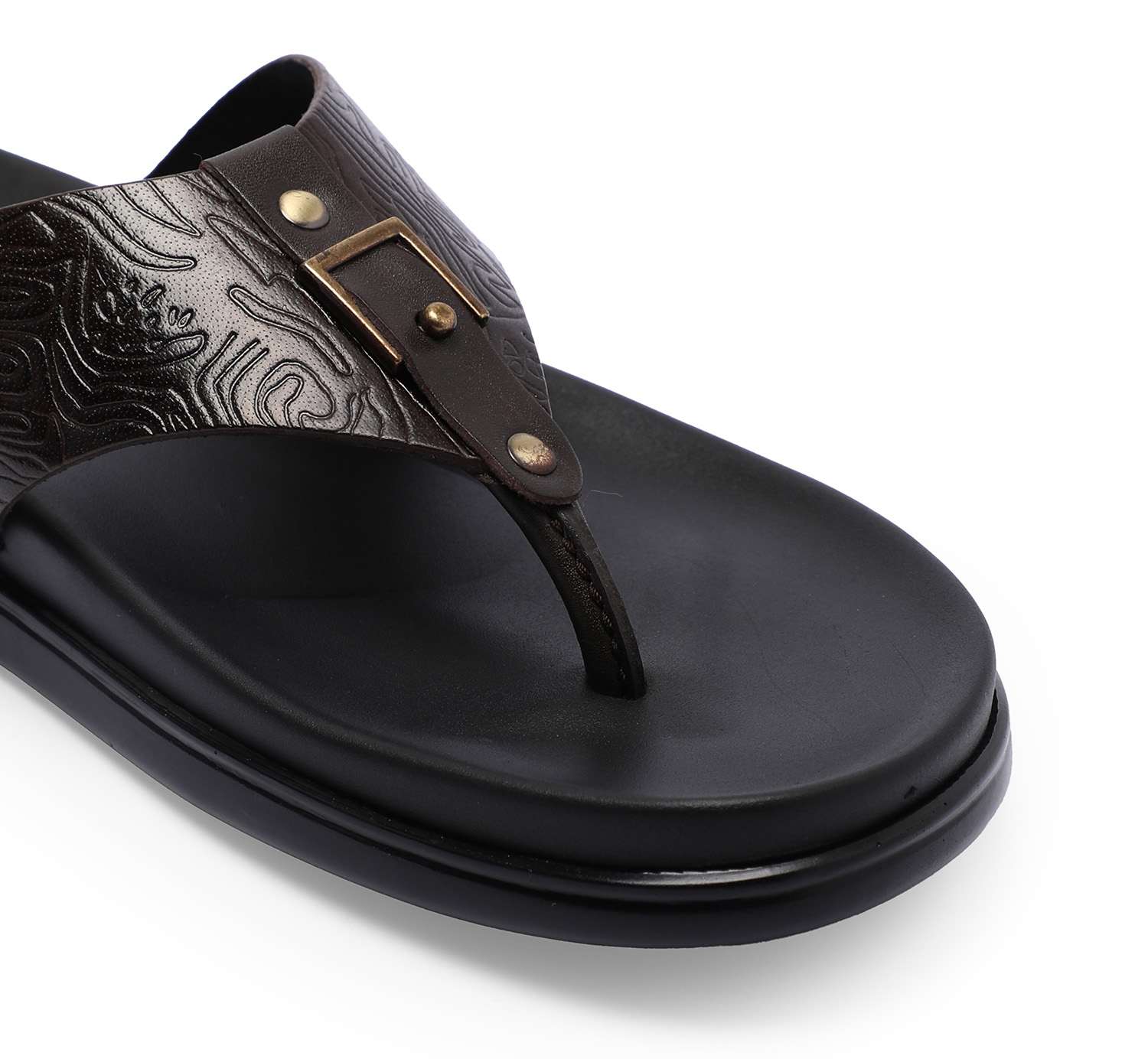 Brown Comfort Chappal for Men