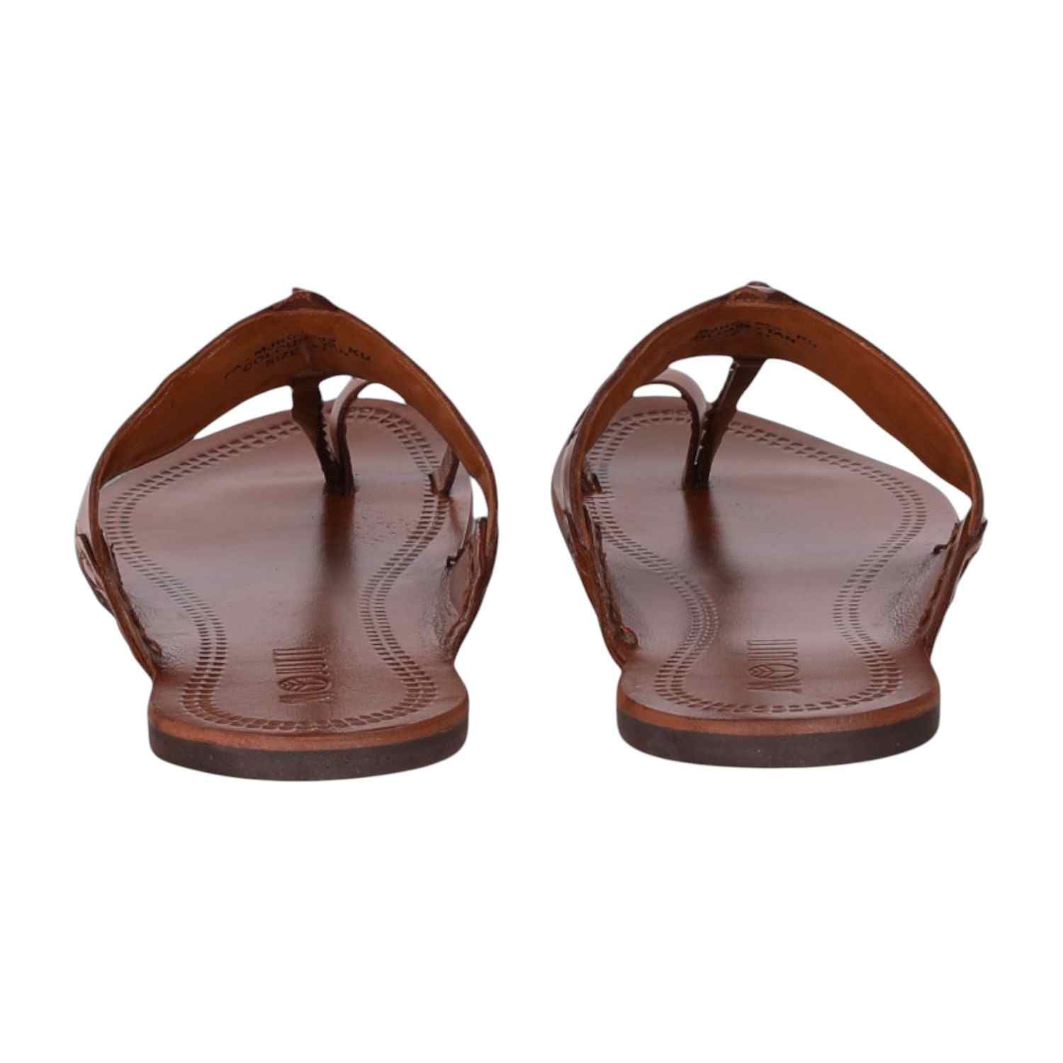 Men Tan Ethnic Kolhapuri-Chappal