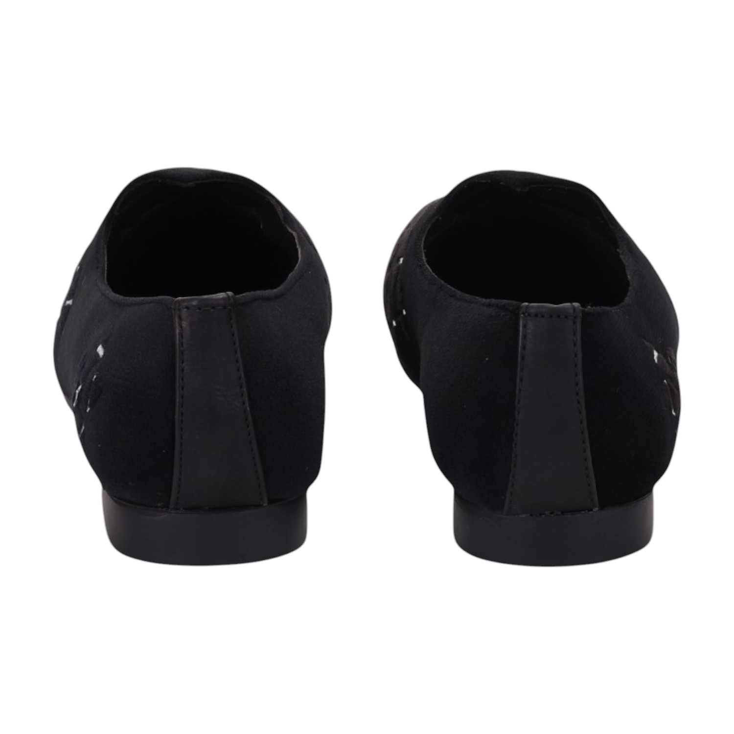 Men Black Ethnic Joothis Slip On