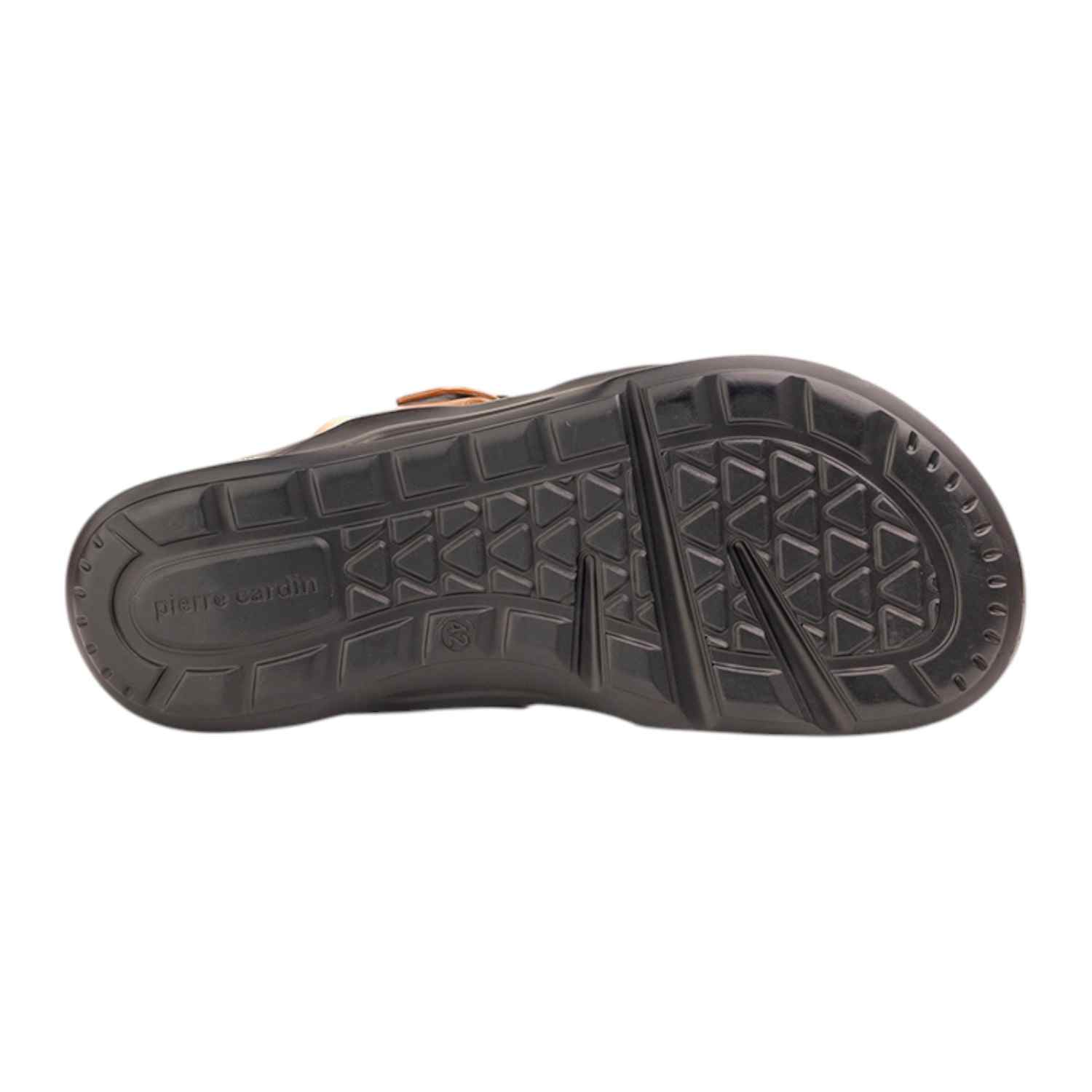 Mens Leather slipper Cognac