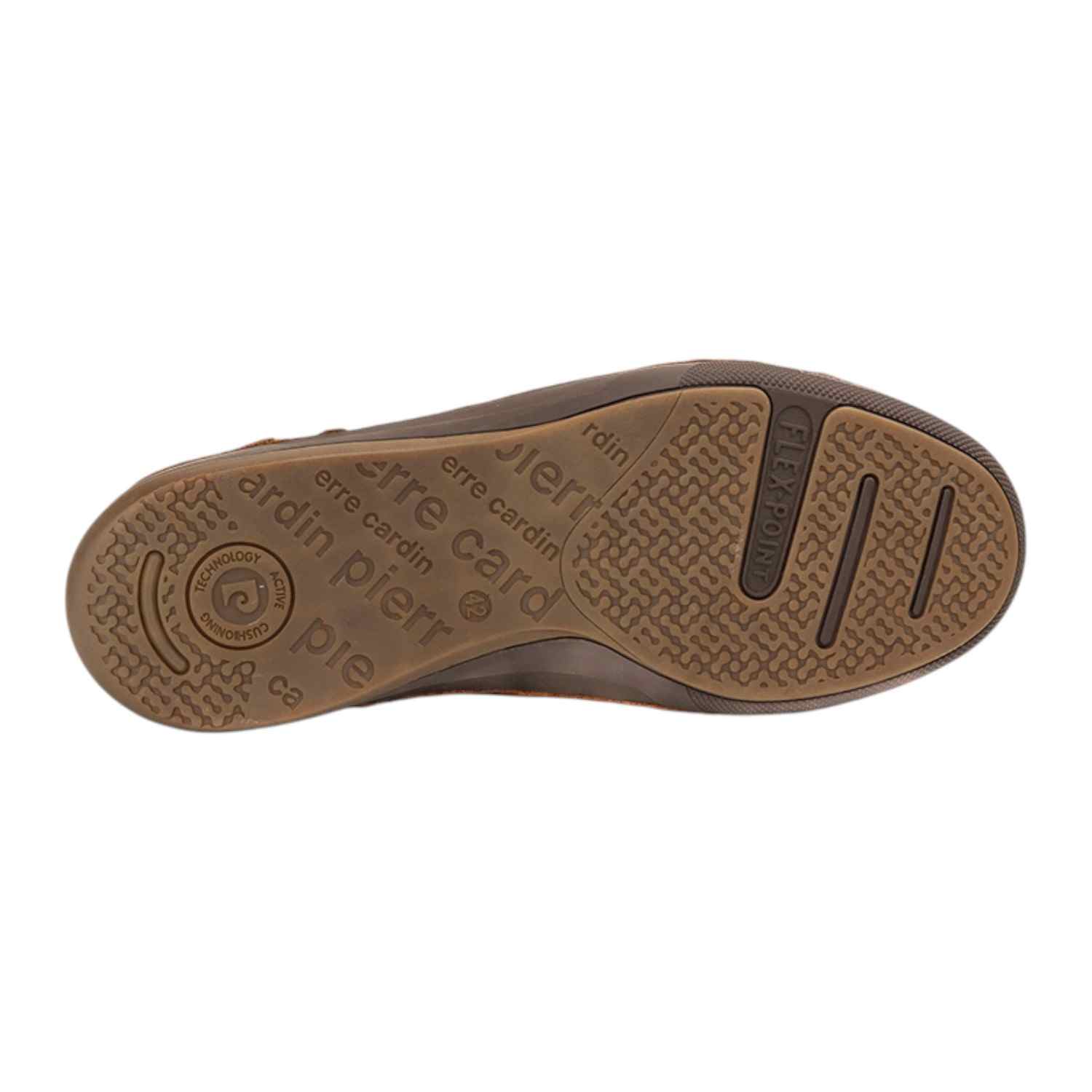 Pierre Cardin | Mens Shoe Casual Laceup Cognac|4