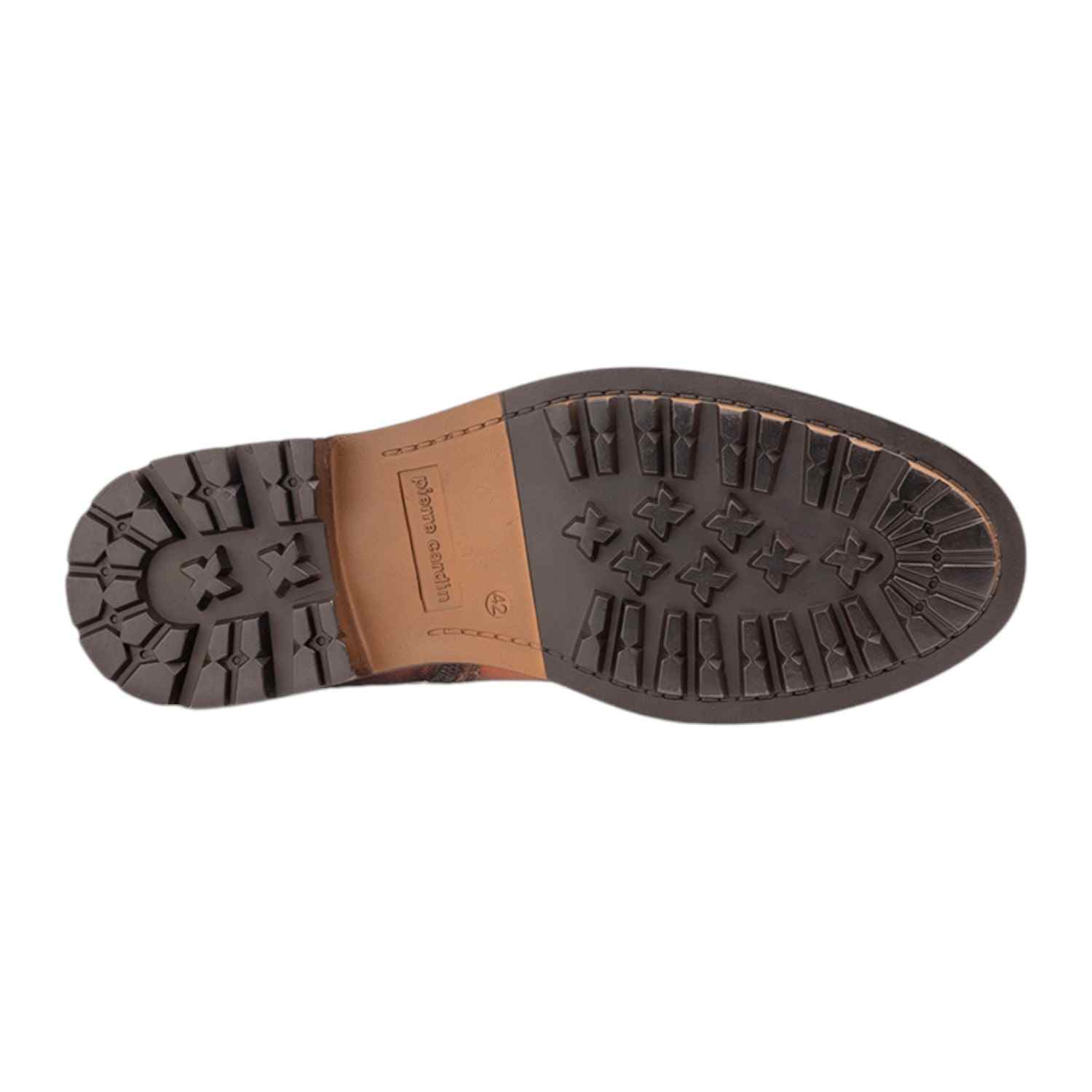 Mens Boot Slipon Cognac