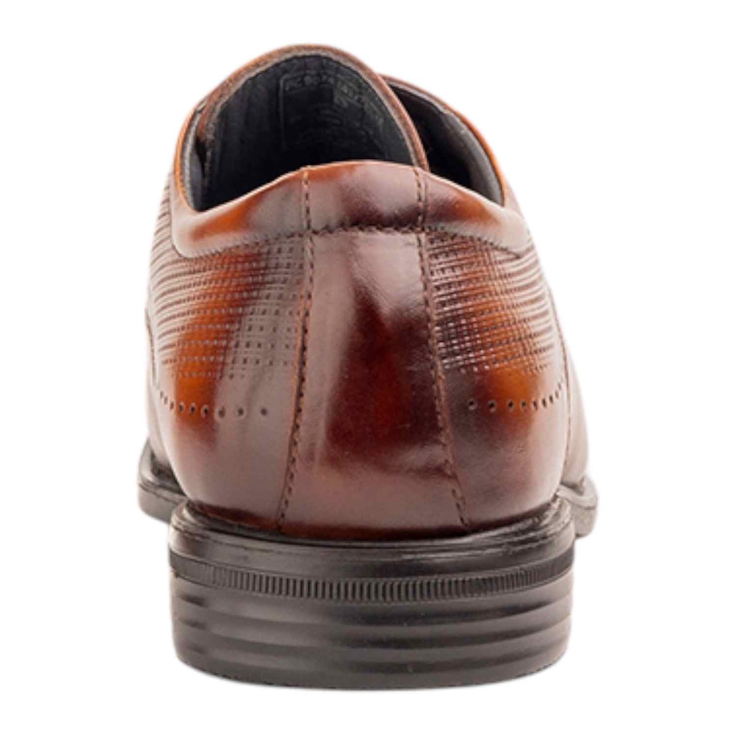 Mens Shoe Formal Laceup Cognac