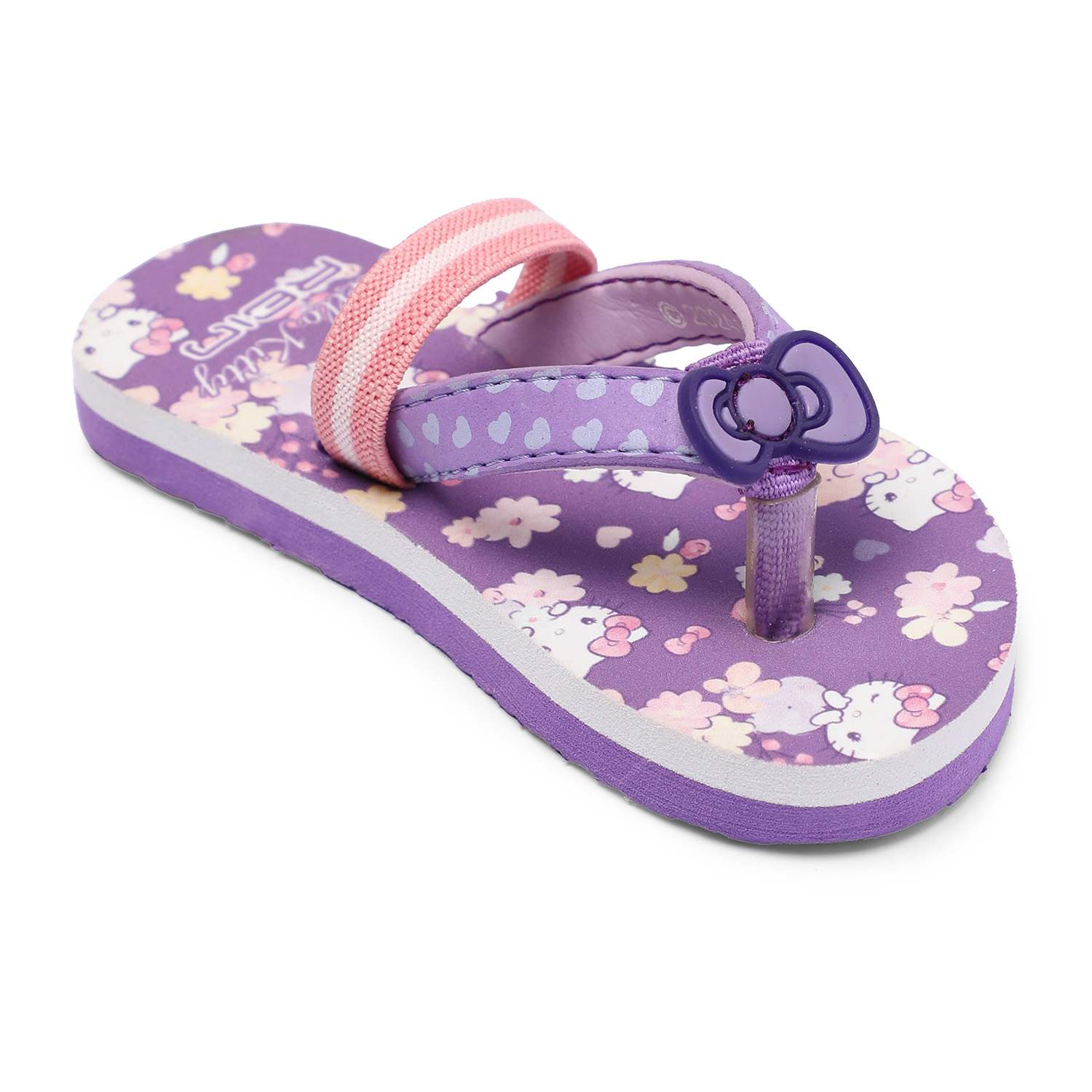 Purple Hello Kitty Flipflops for Girls