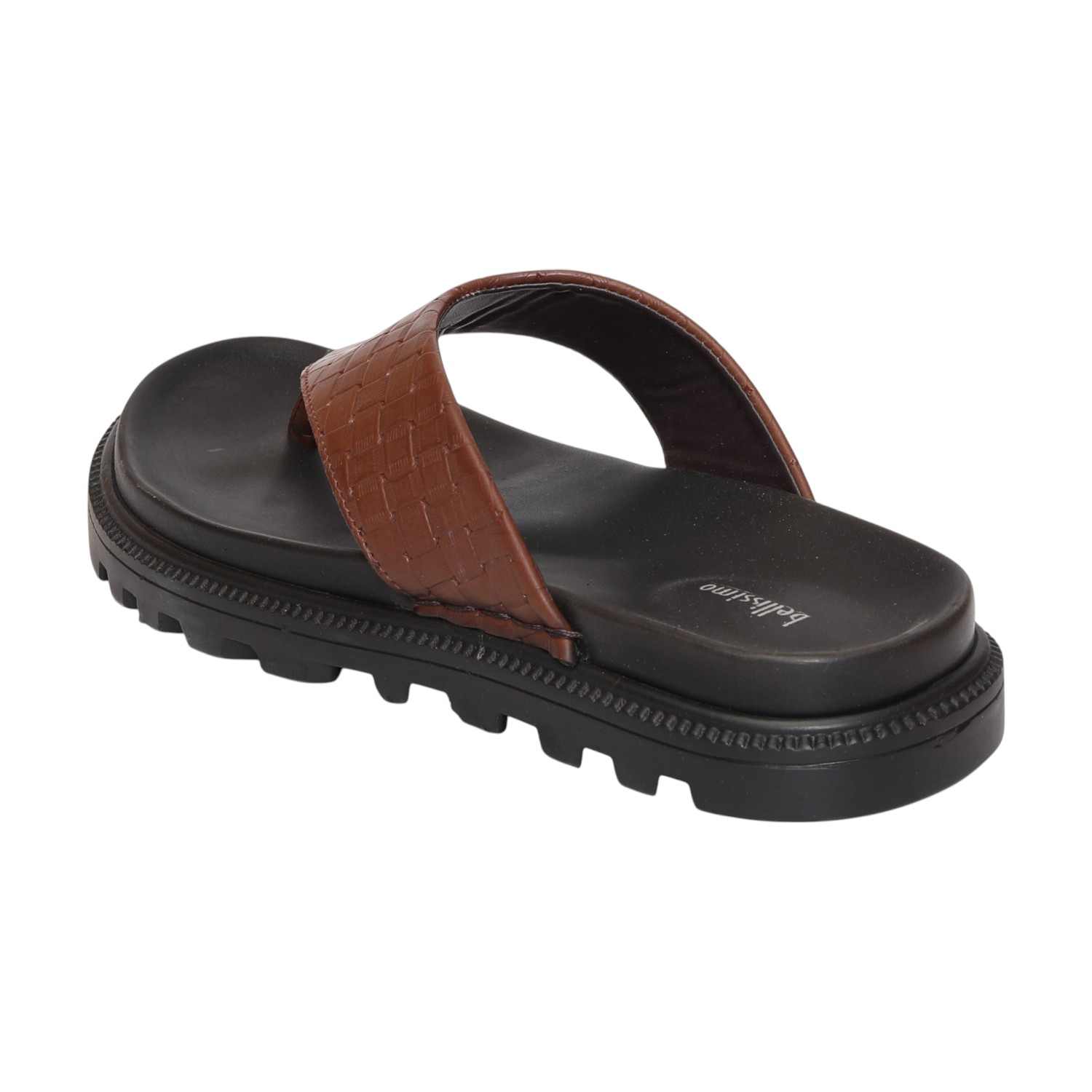 Men Brown Comfort Thong