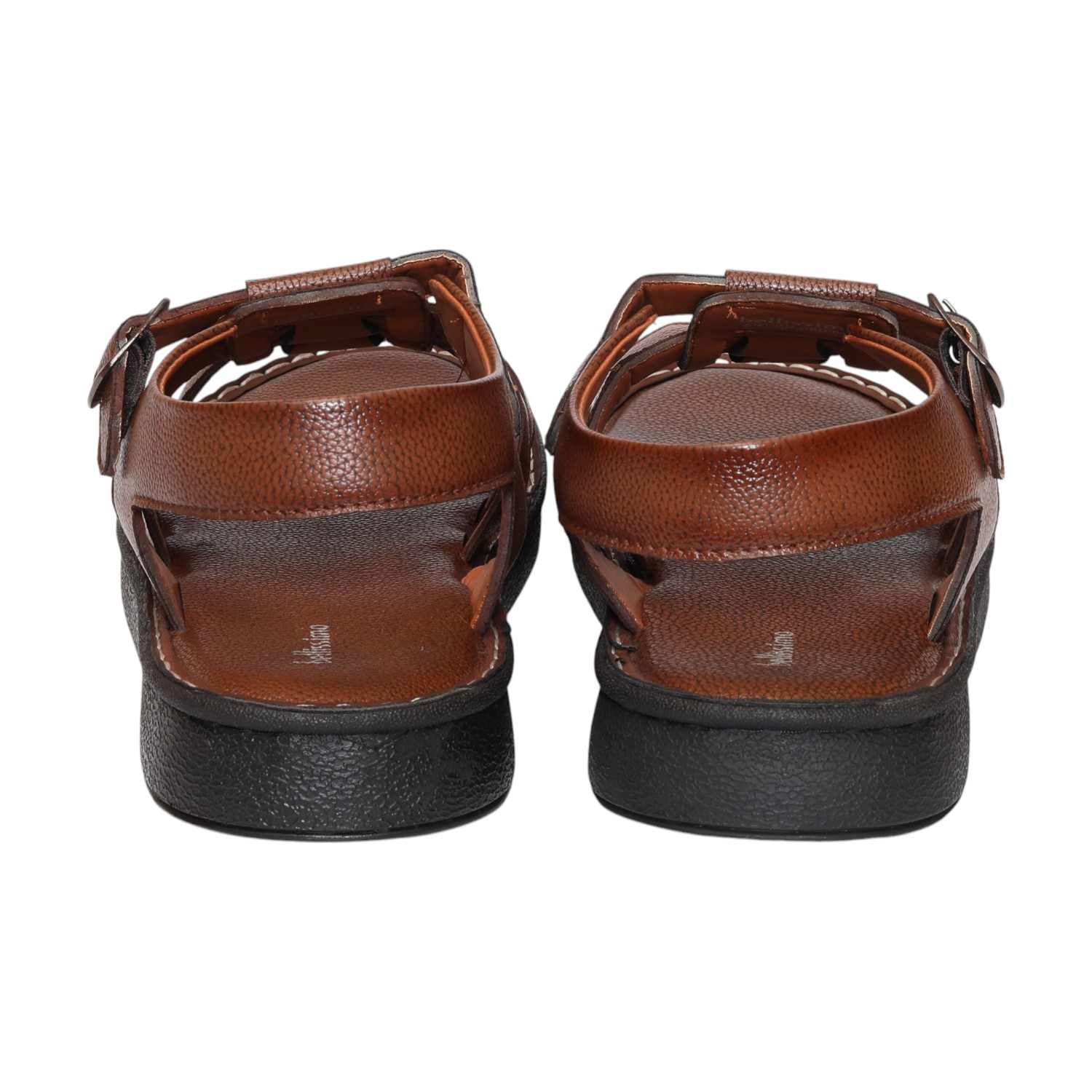Men Tan Sandals Comfort