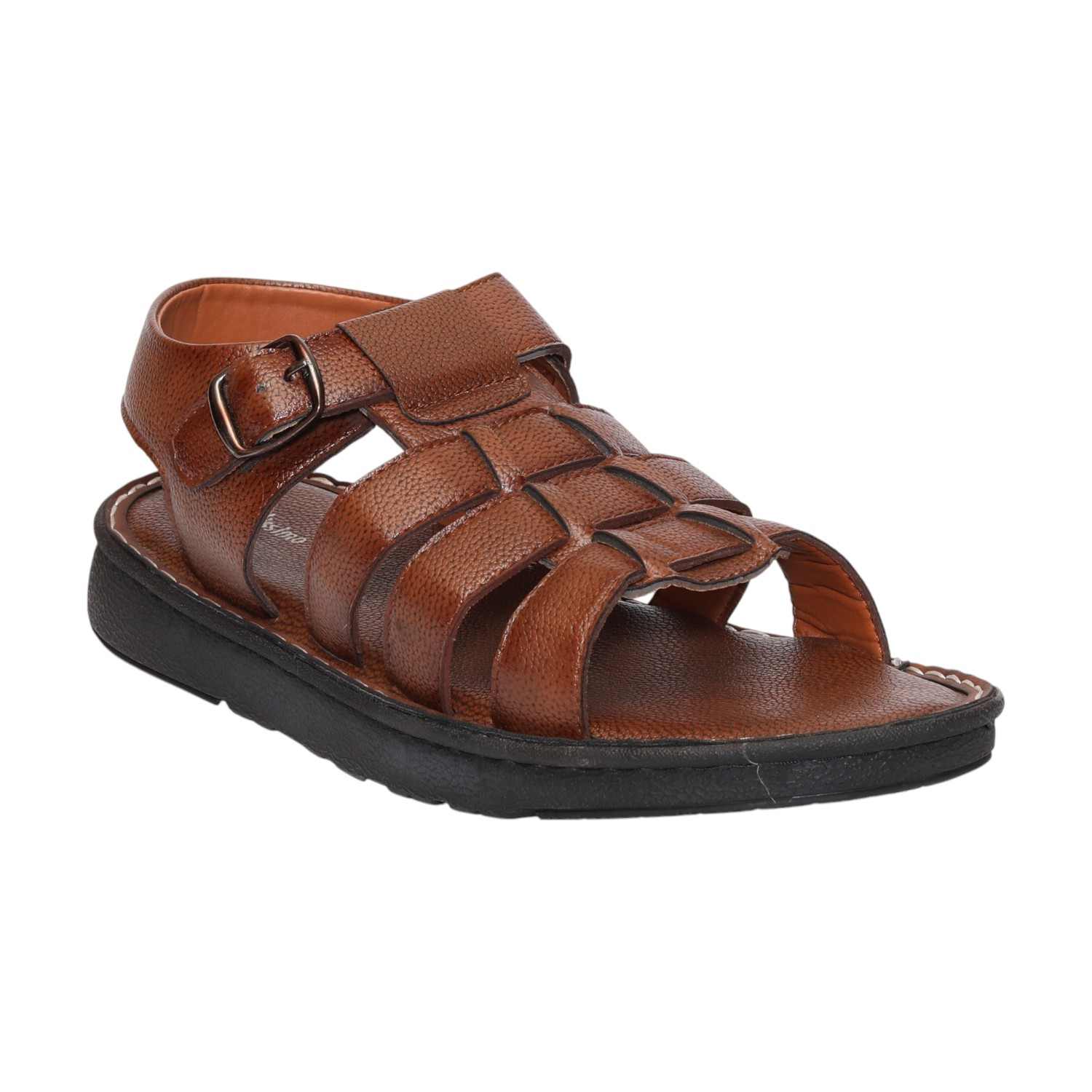 Men Tan Sandals Comfort
