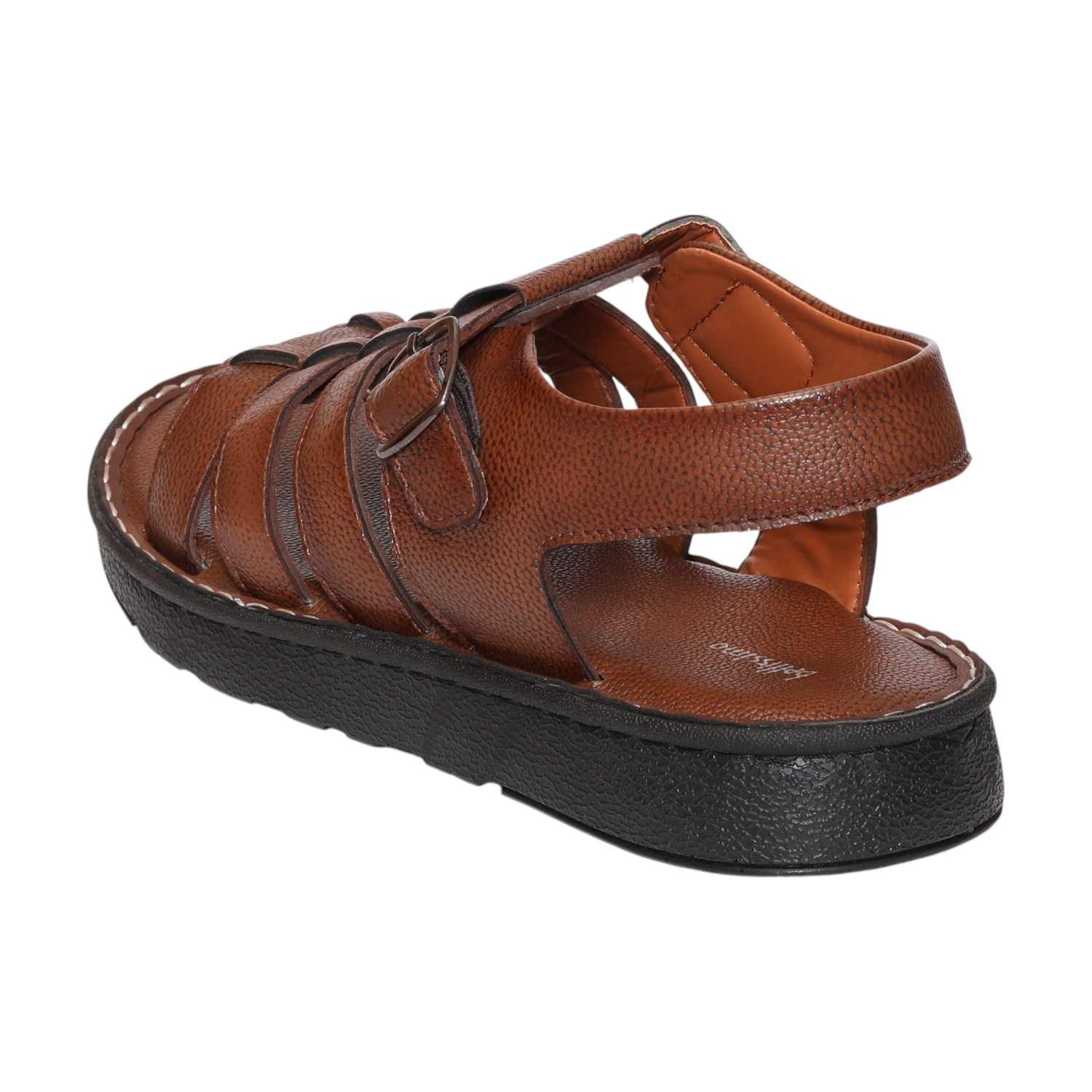 Men Tan Sandals Comfort