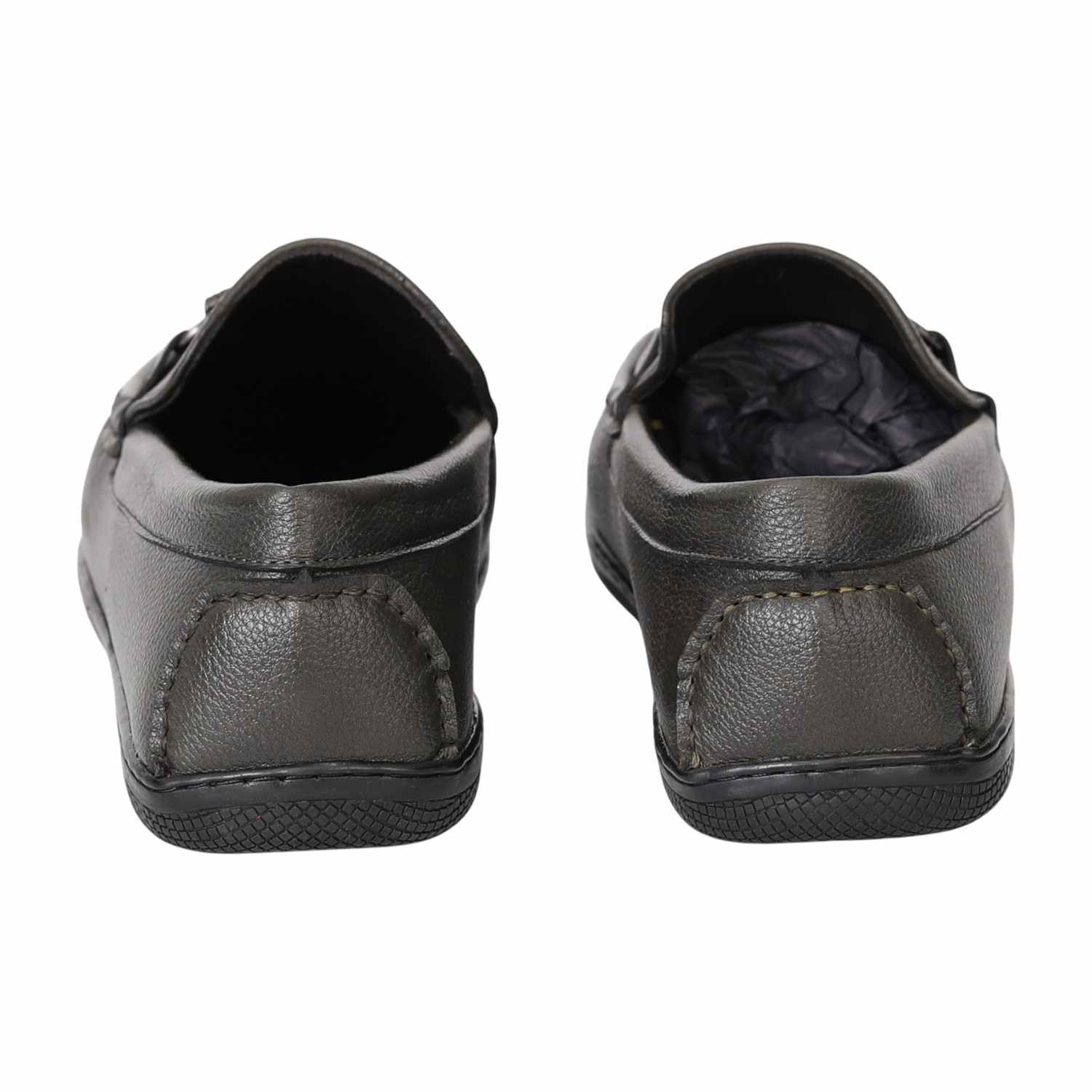 Men Olive Bit Loafers