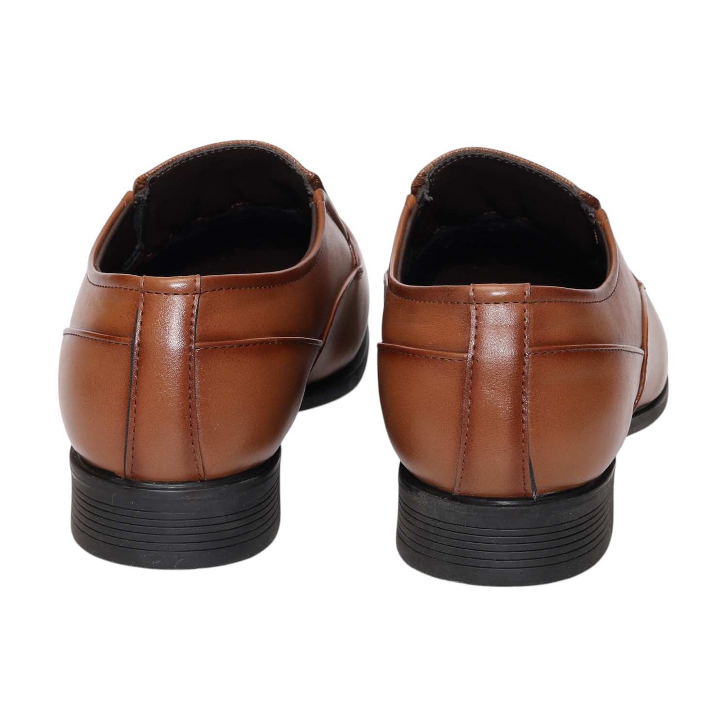 Men Tan Formal Shoes Lace Up
