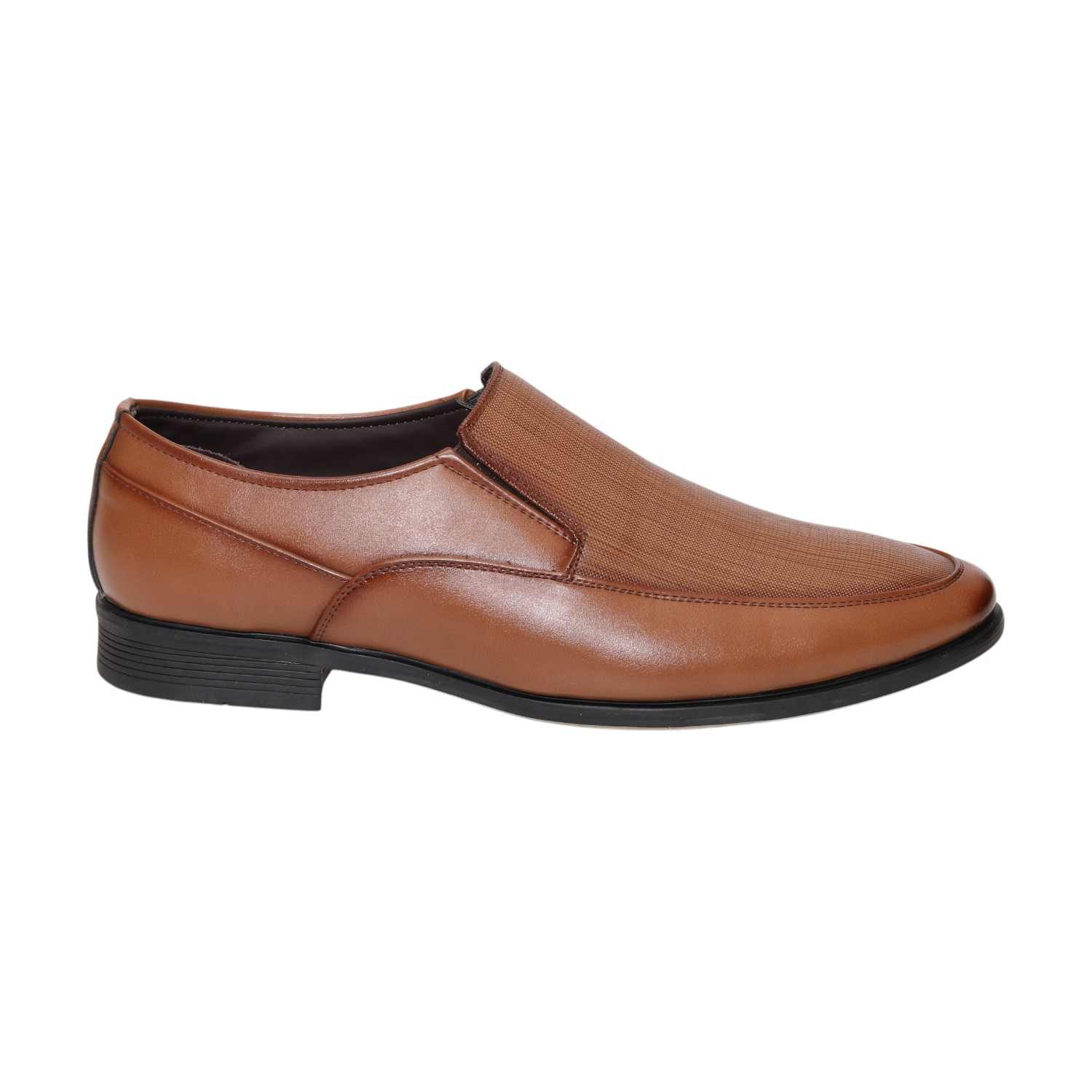 Men Tan Formal Shoes Lace Up