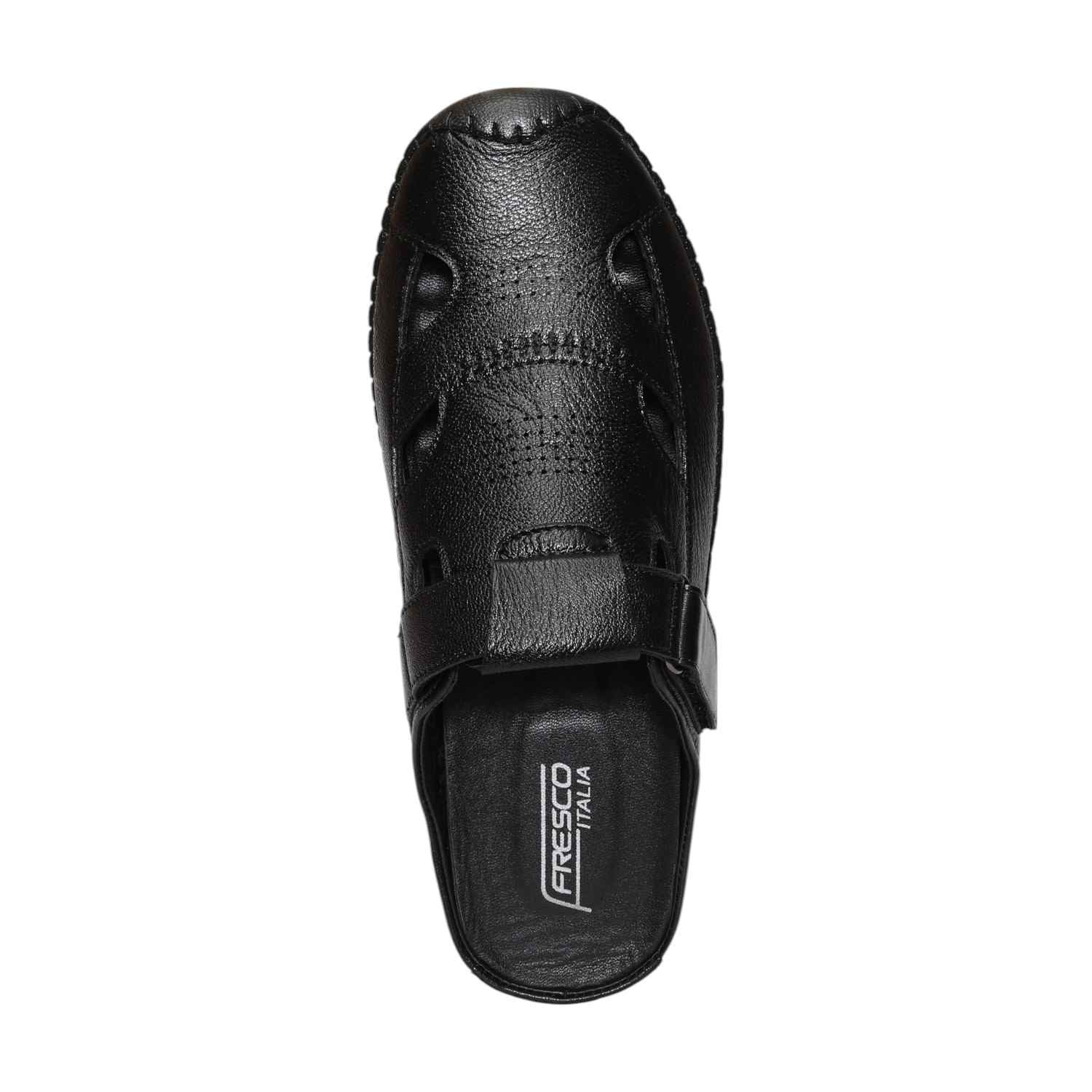 Men Black Mule Casual
