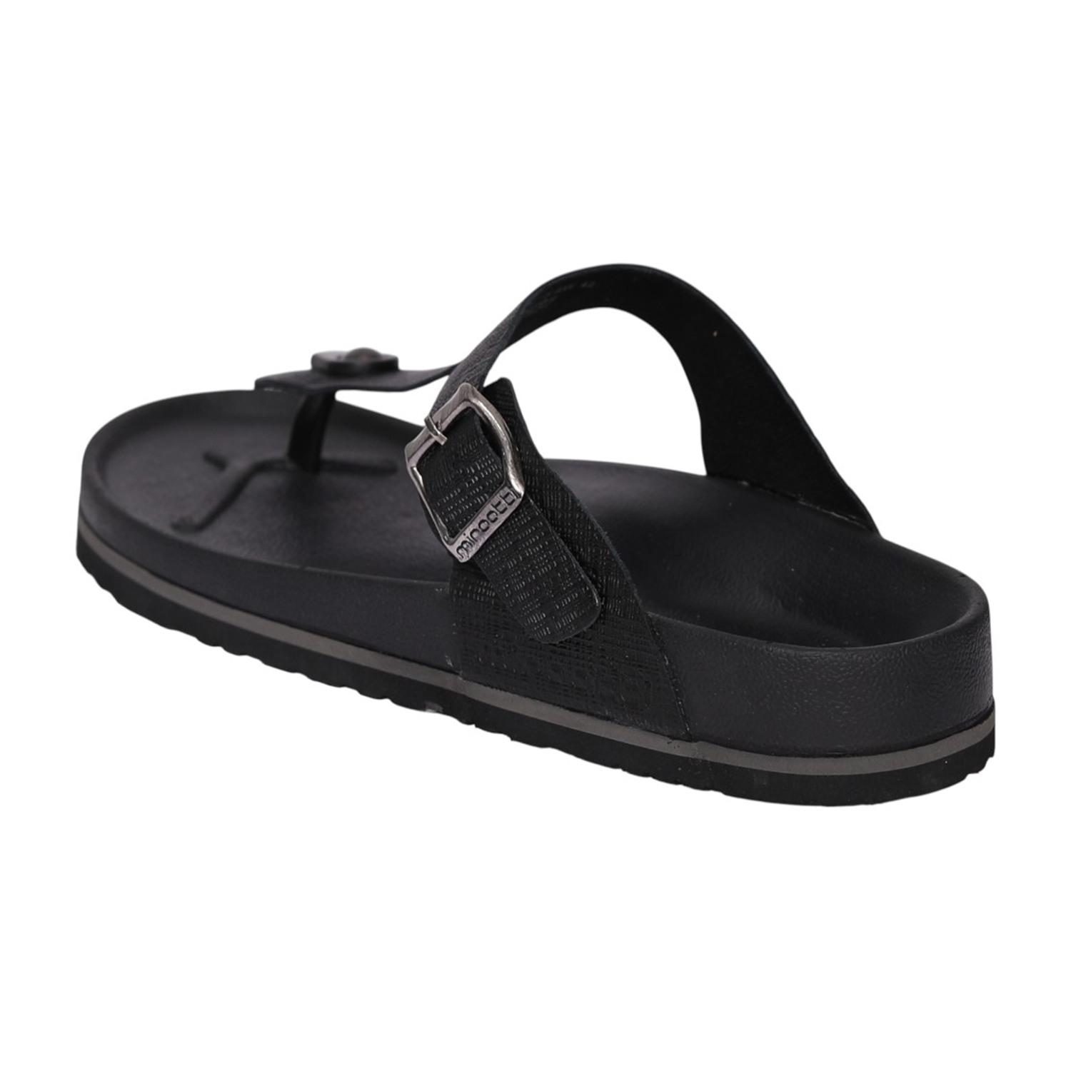 Men Classic Black Comfort Sandal