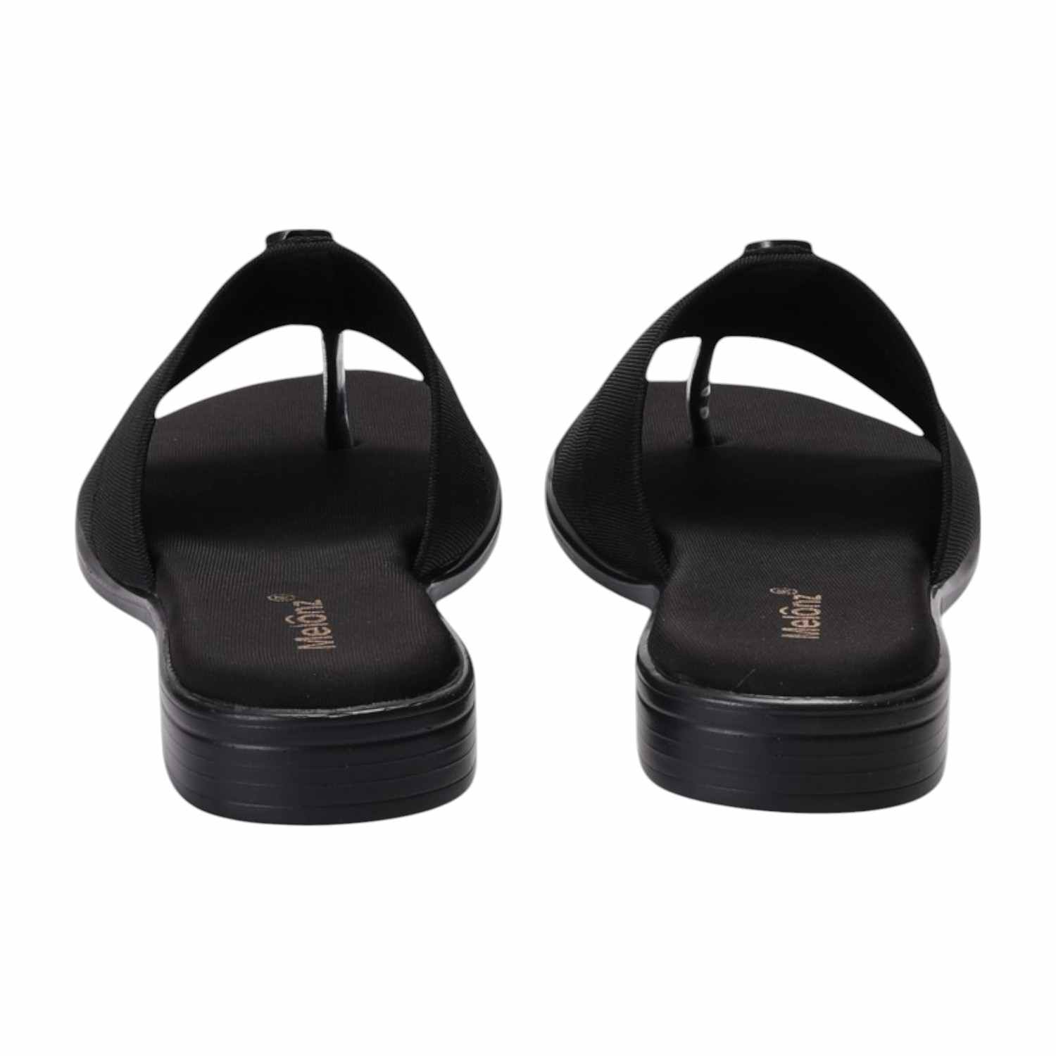 Women Black Sandal Casual Heel