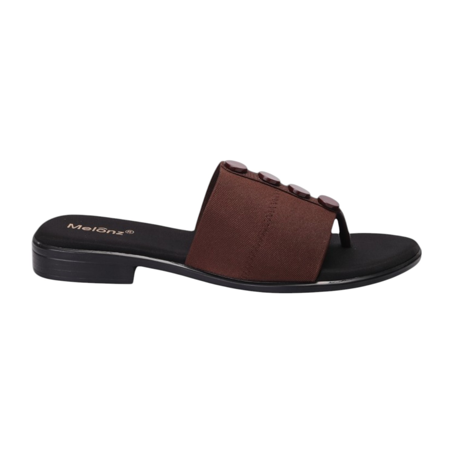 Women Brown Sandal Casual Heel