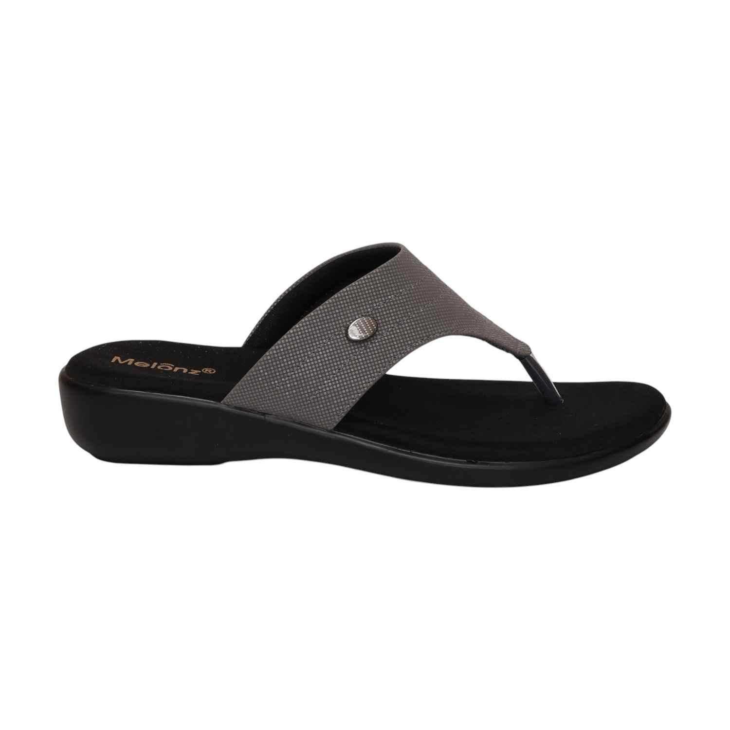 Women D Grey Casual Flat Thong