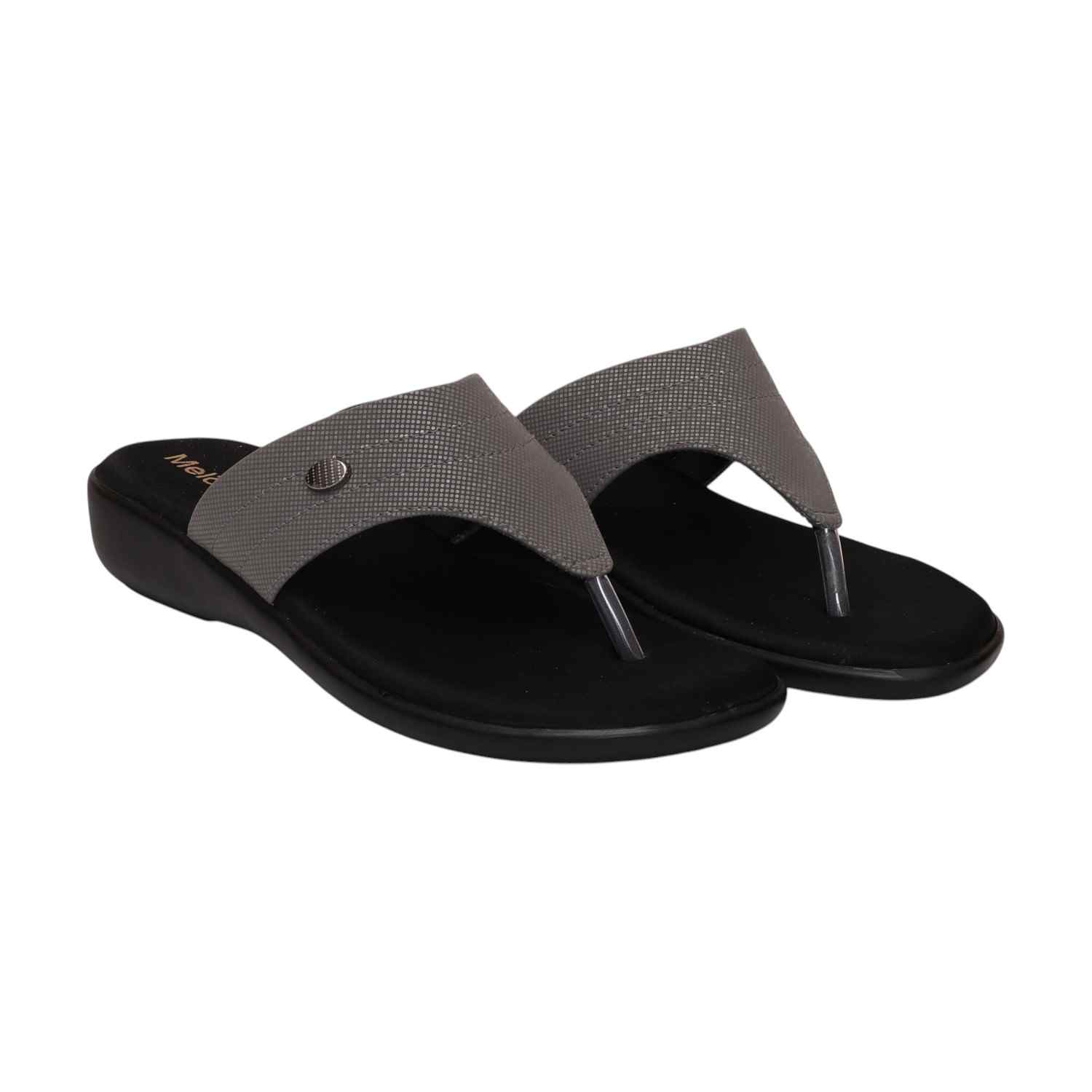Women D Grey Casual Flat Thong