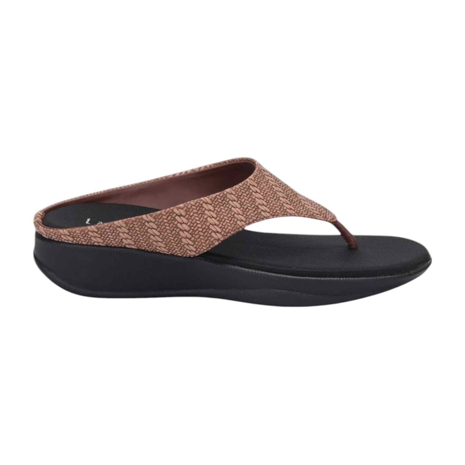 Women Brown Casual Flat Thong