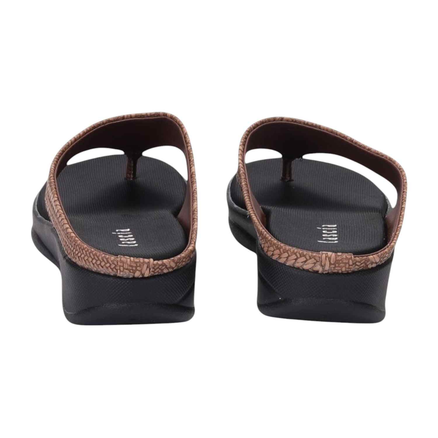Women Brown Casual Flat Thong
