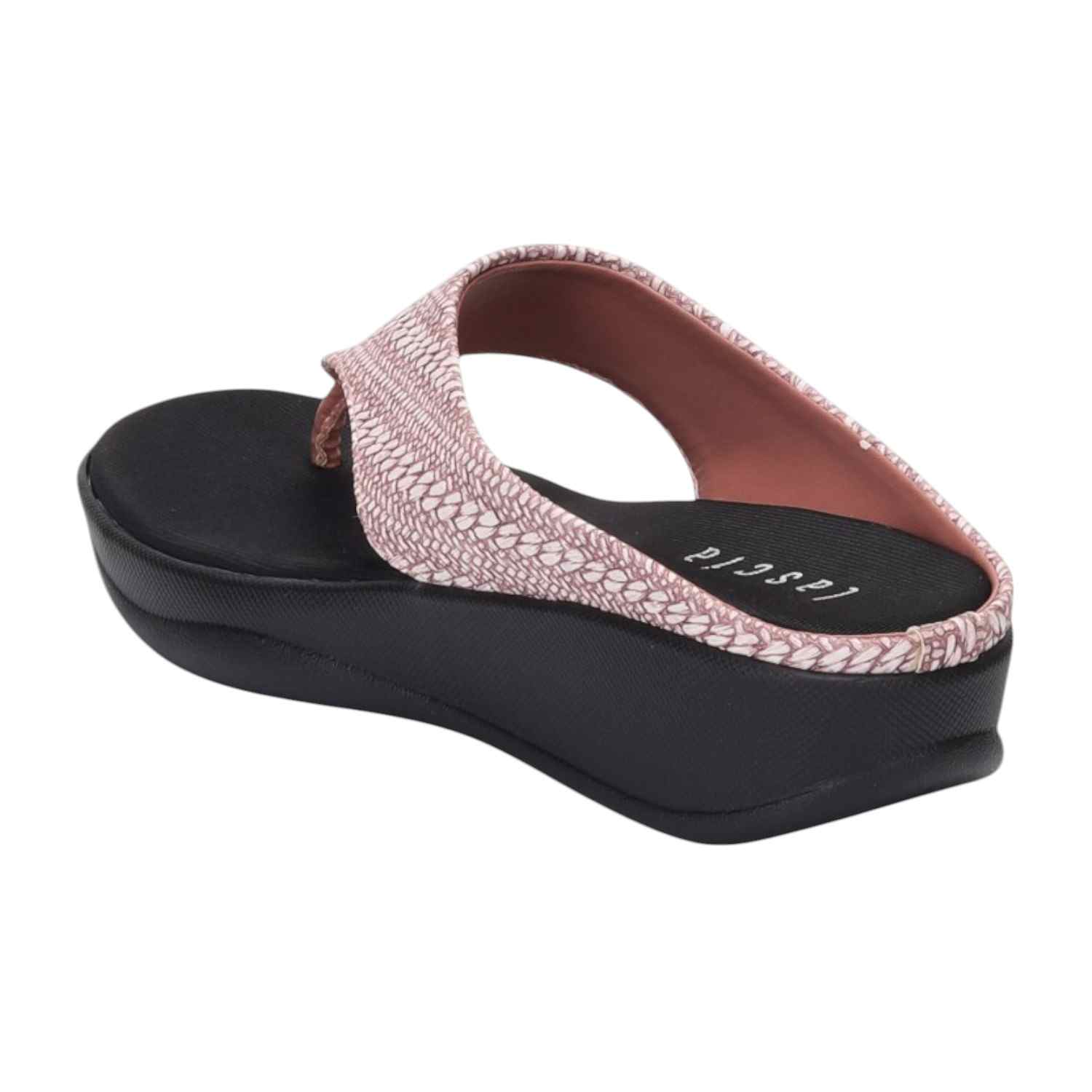 Women Peach Casual Flat Thong