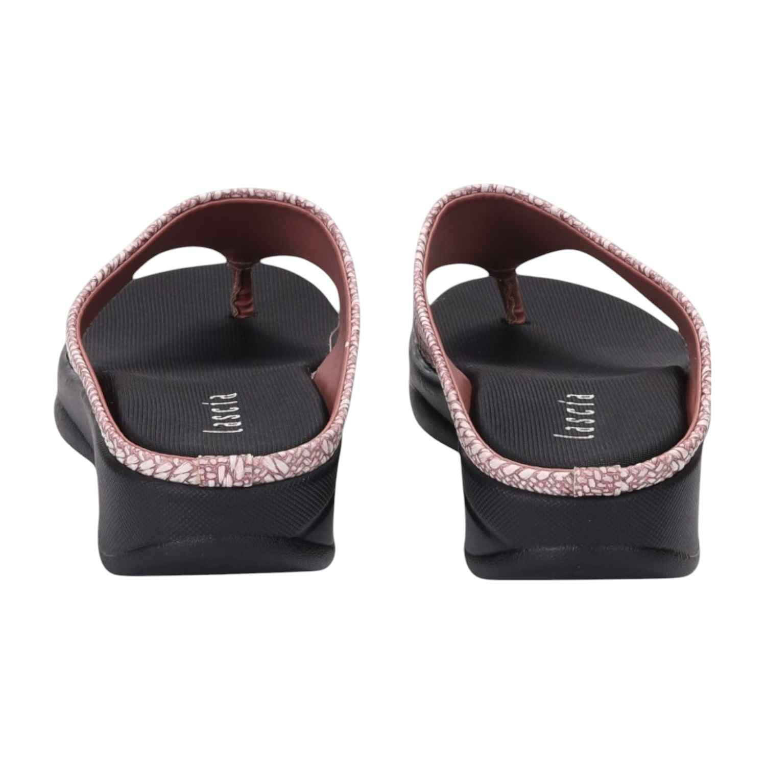 Women Peach Casual Flat Thong