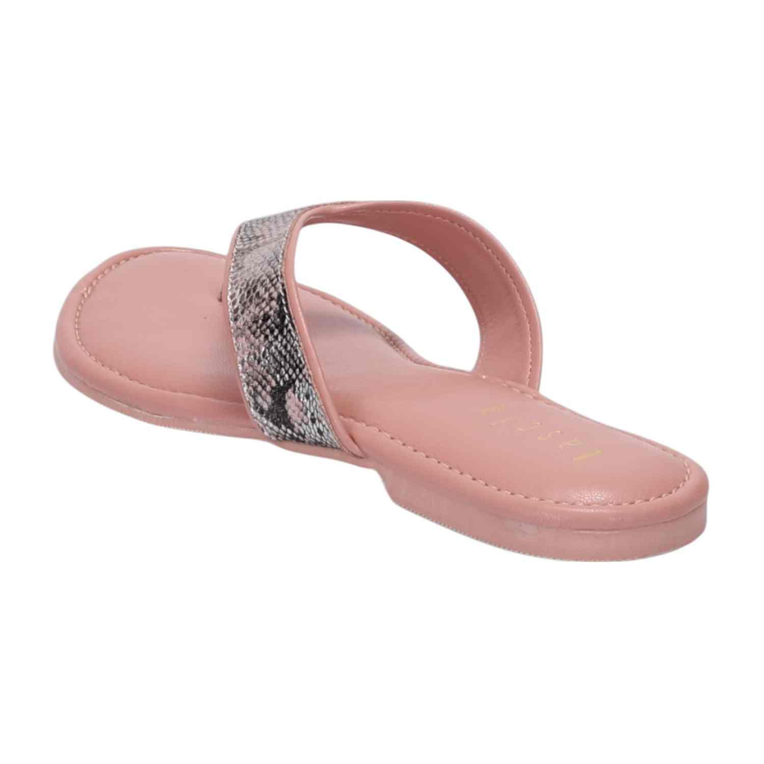 Women Peach Casual Flat Thong