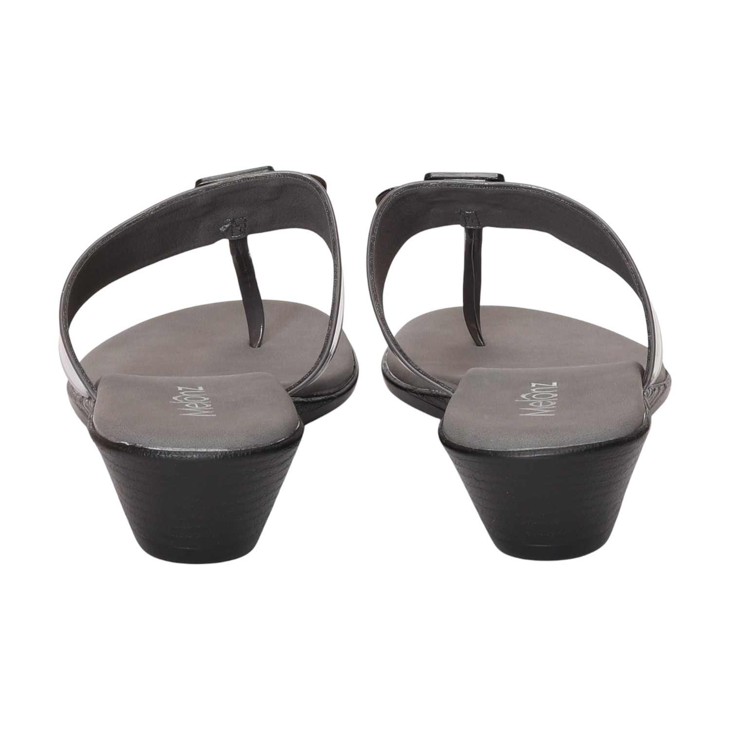 Women Grey Casual Flat Sandals